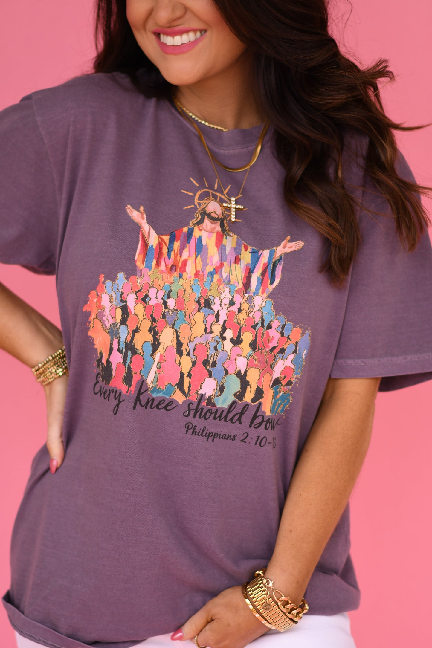 Every Knee Should Bow Tee