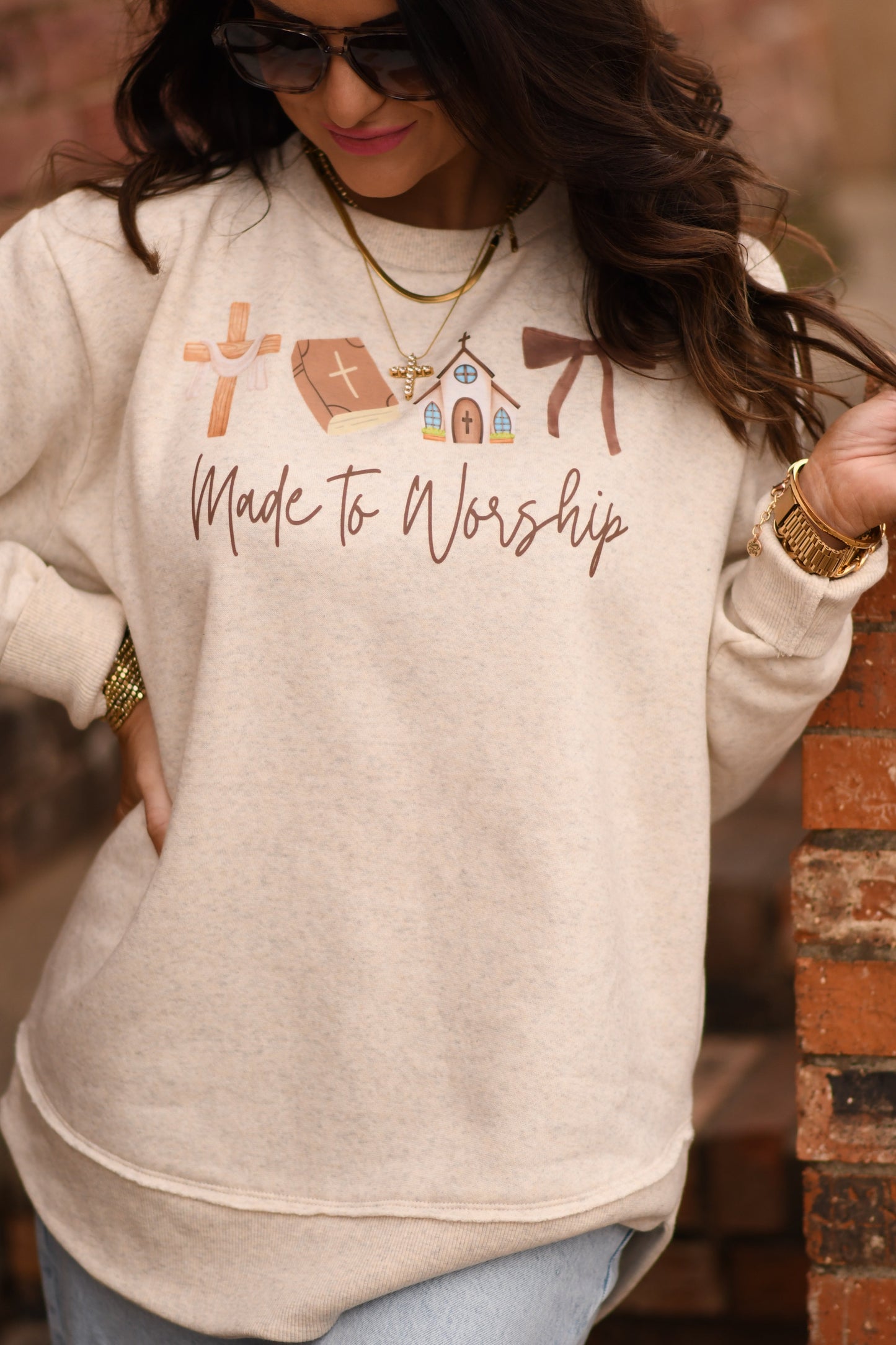 Made to Worship Weekend Sweatshirt