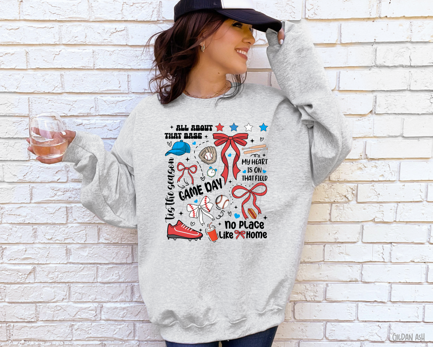 Baseball Retro - Sweatshirt