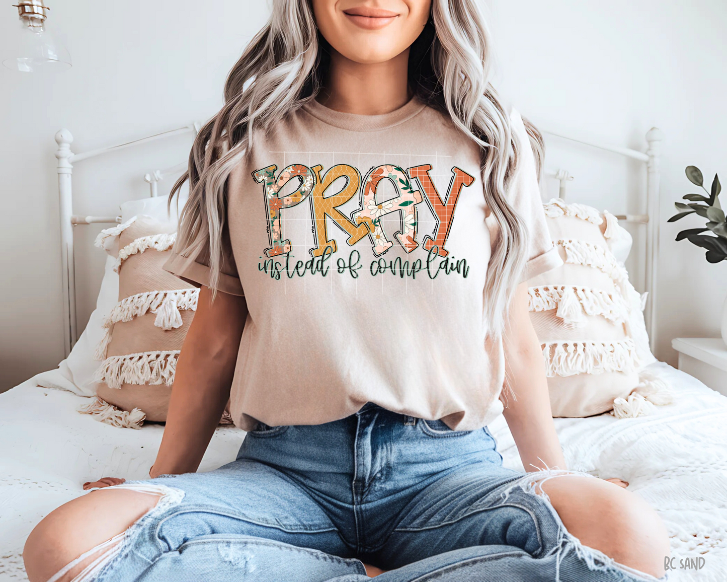 Pray Instead Of Complain - Tee