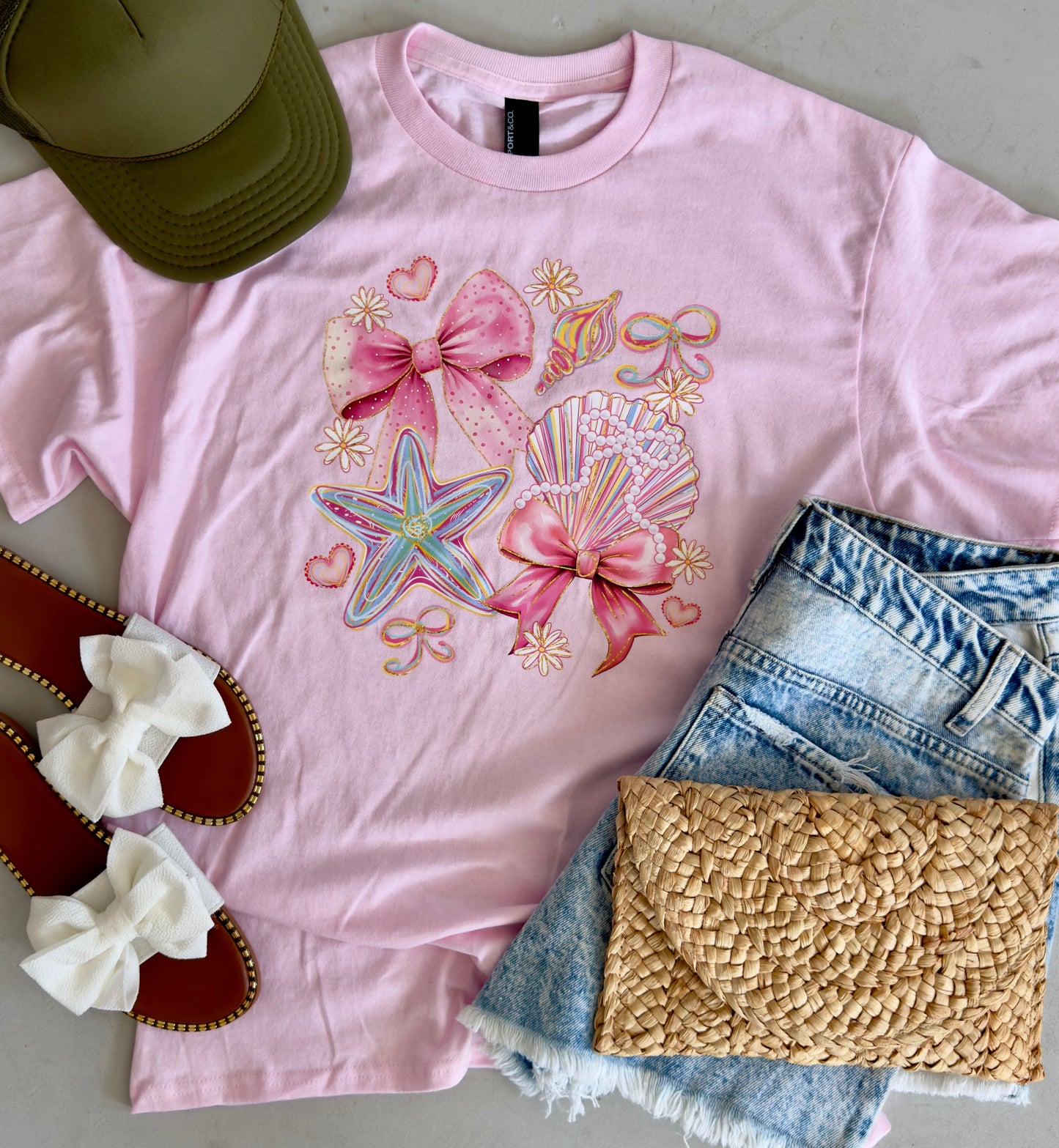 Pretty Summer Shells Tee