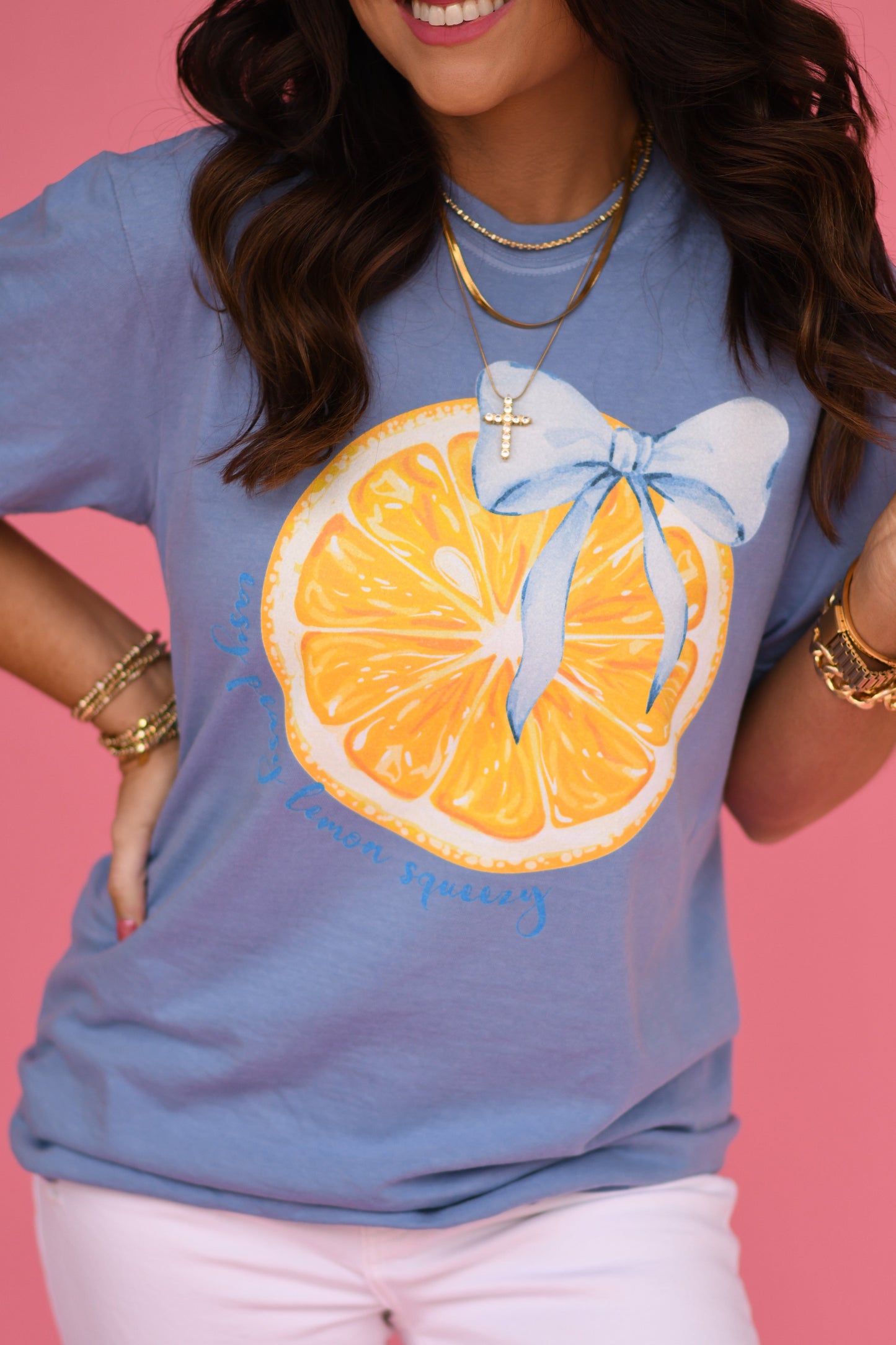 Lemon Bow Tee