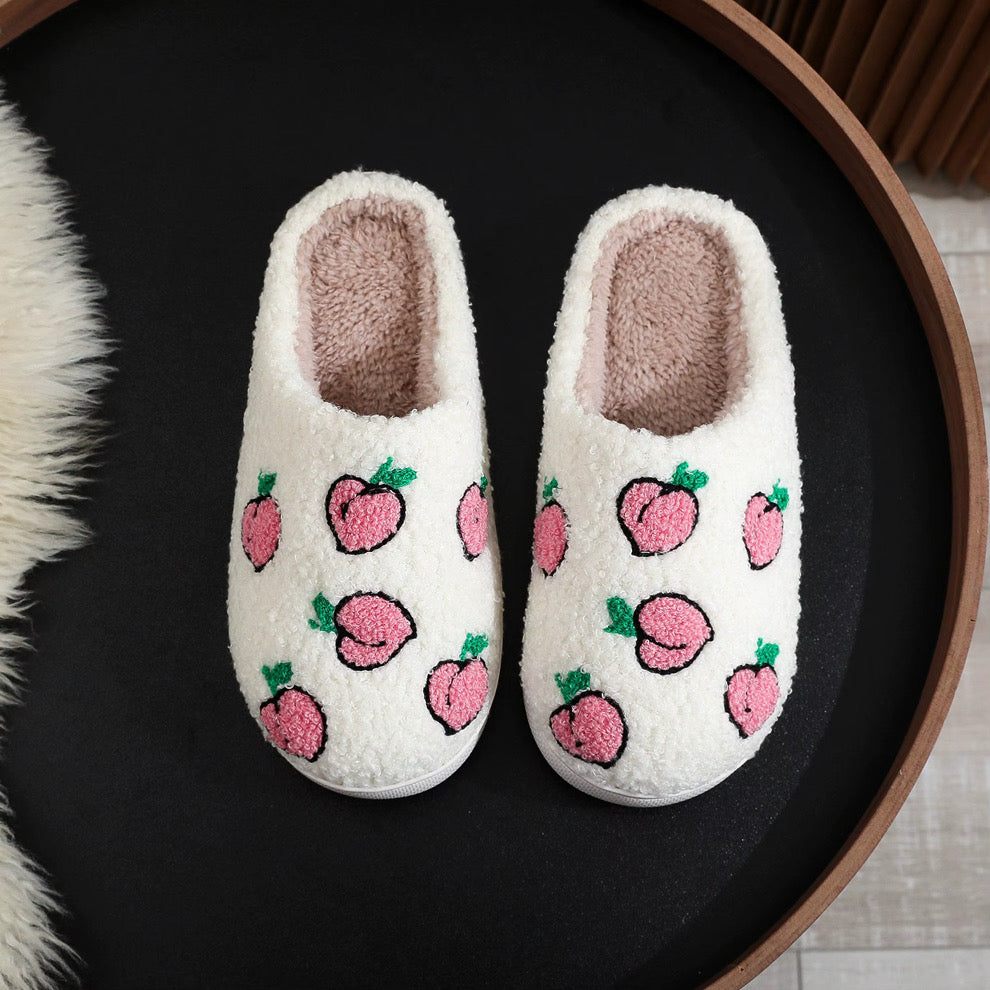 White Peach Slippers *CIJ SPECIAL*