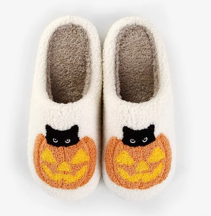 Cat In Pumpkin Slippers *CIJ SPECIAL*