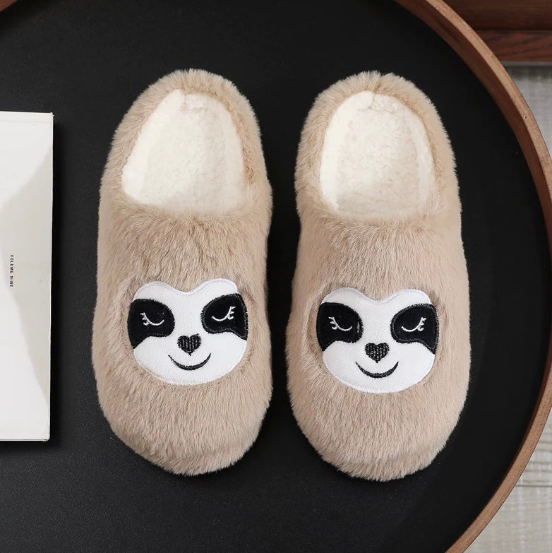 Fuzzy Sloth Slippers *CIJ SPECIAL*