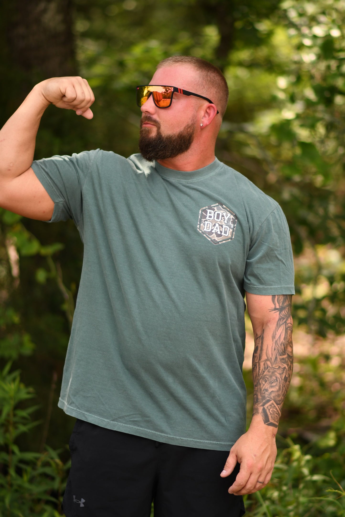 Boy Dad Camo Tee