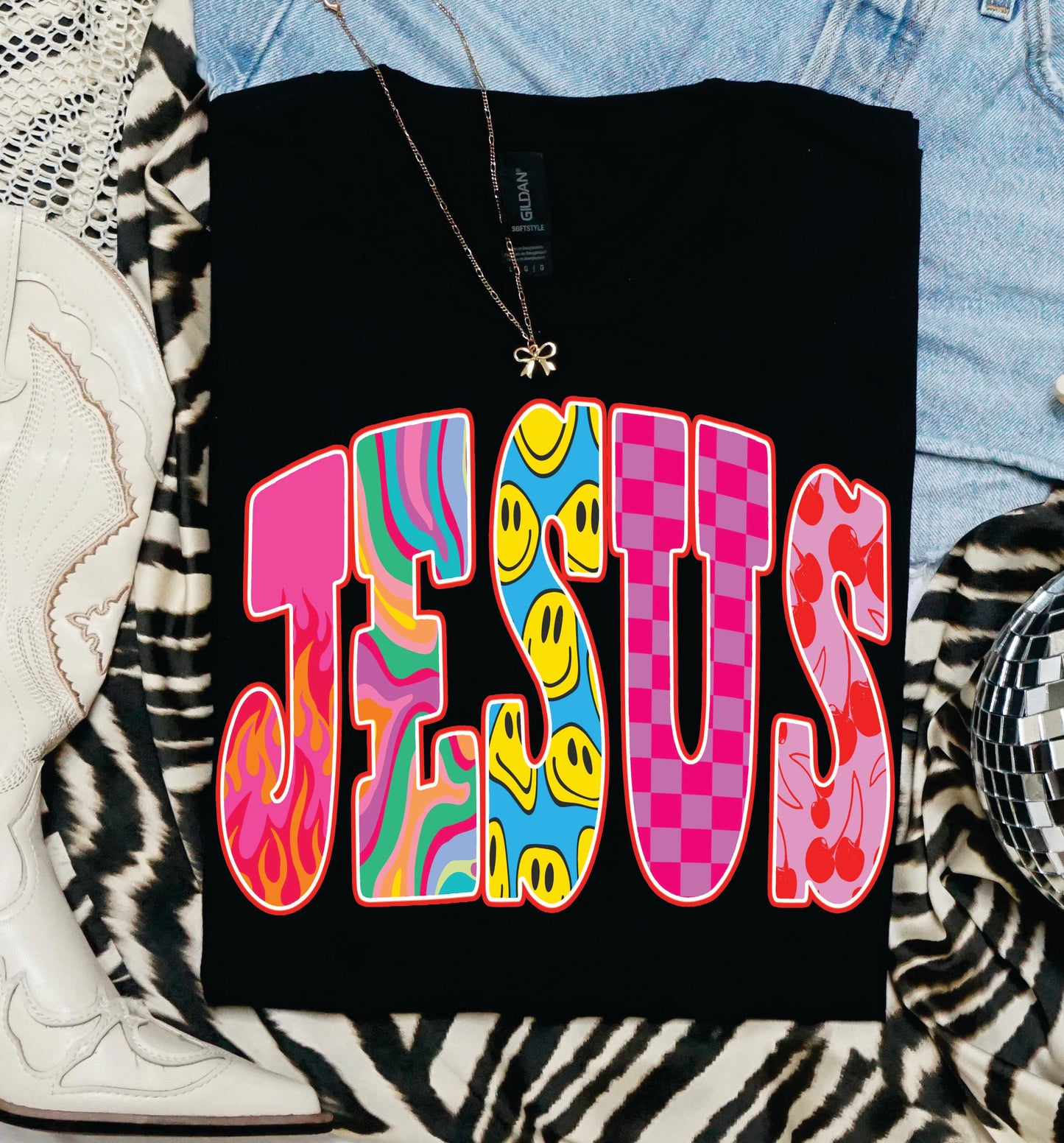 Funky Jesus Tee/Sweatshirt