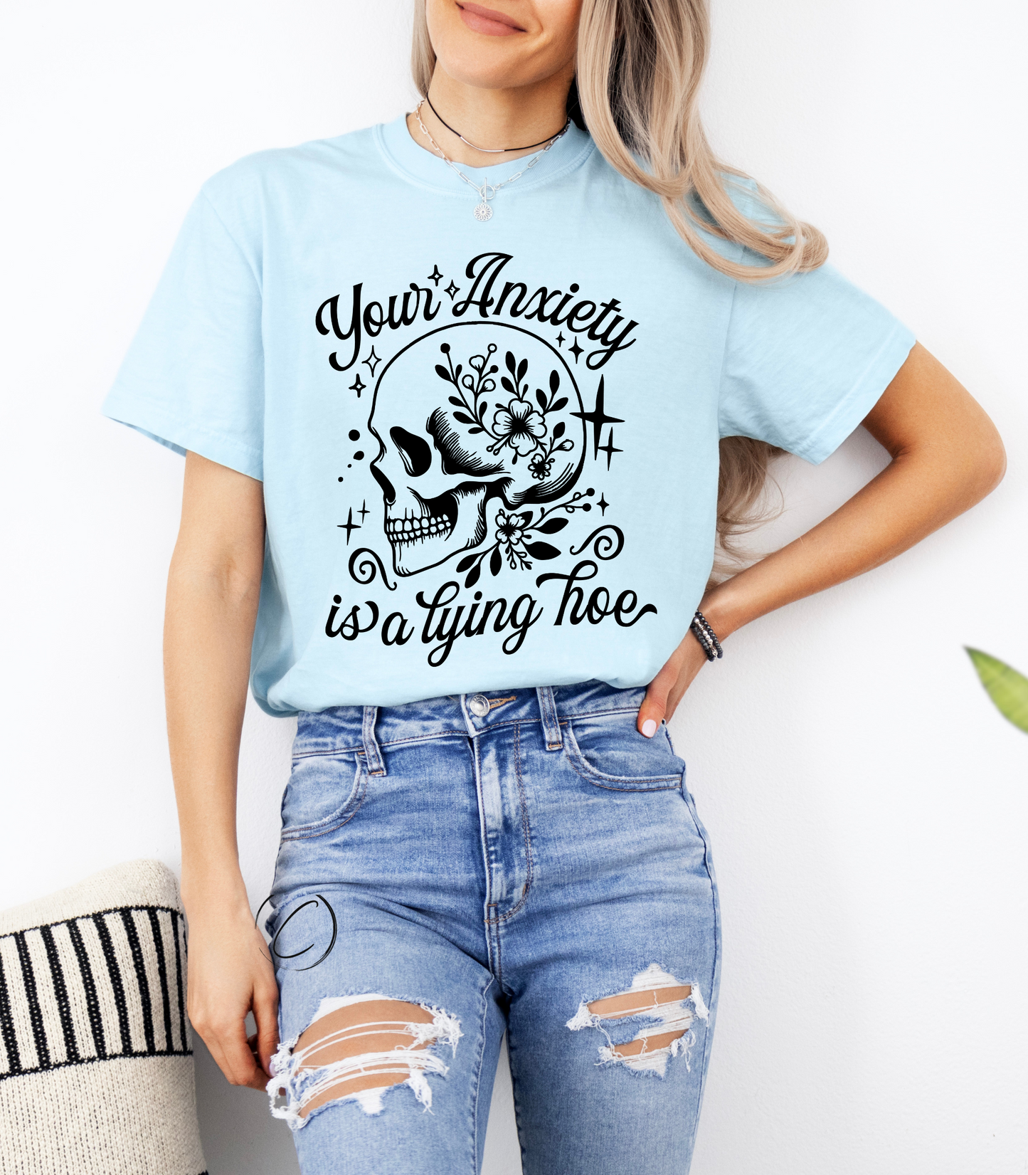 Your Anxiety Is Lyin' Graphic Tee