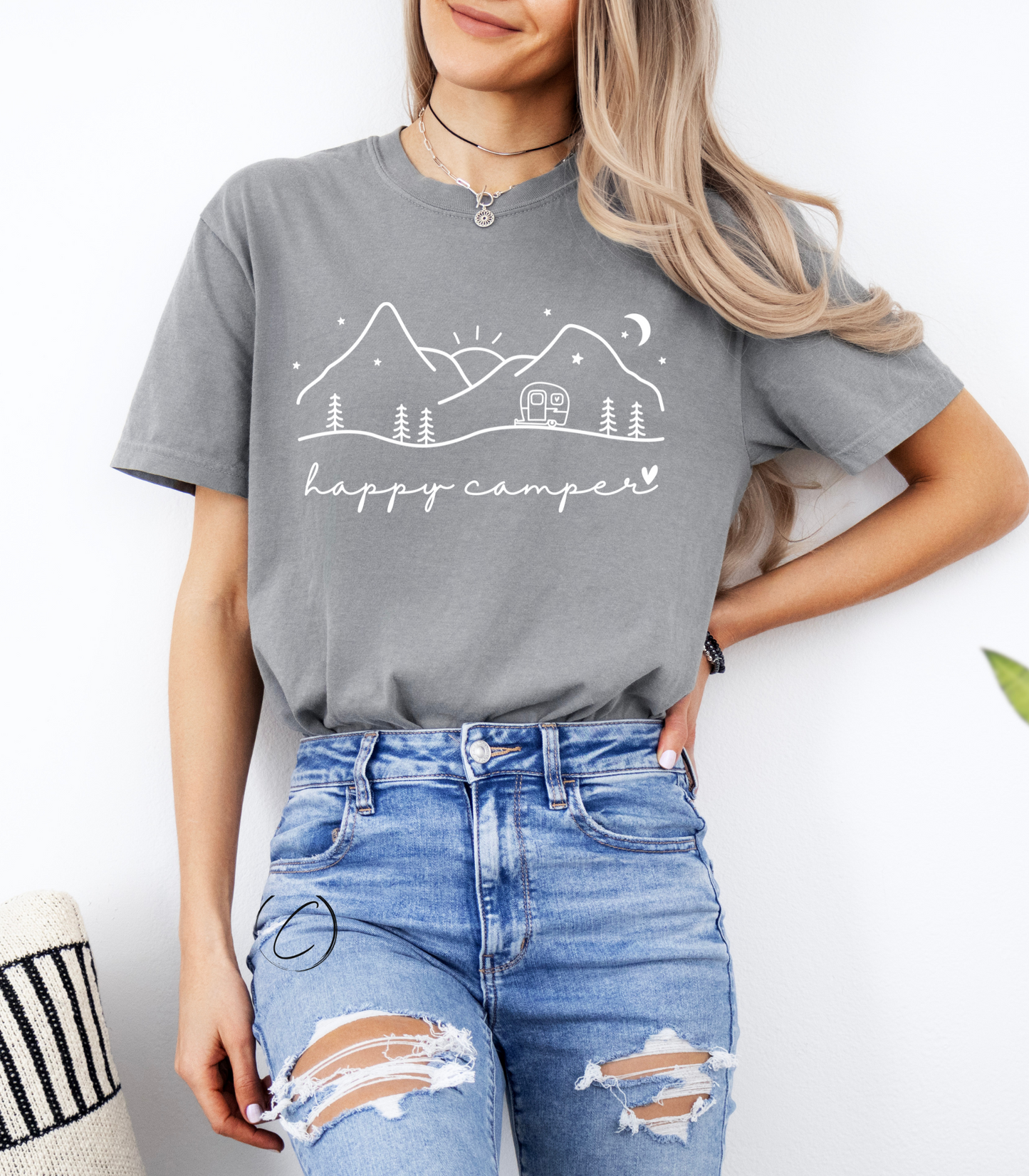 Happy Camper Scenic Graphic Tee