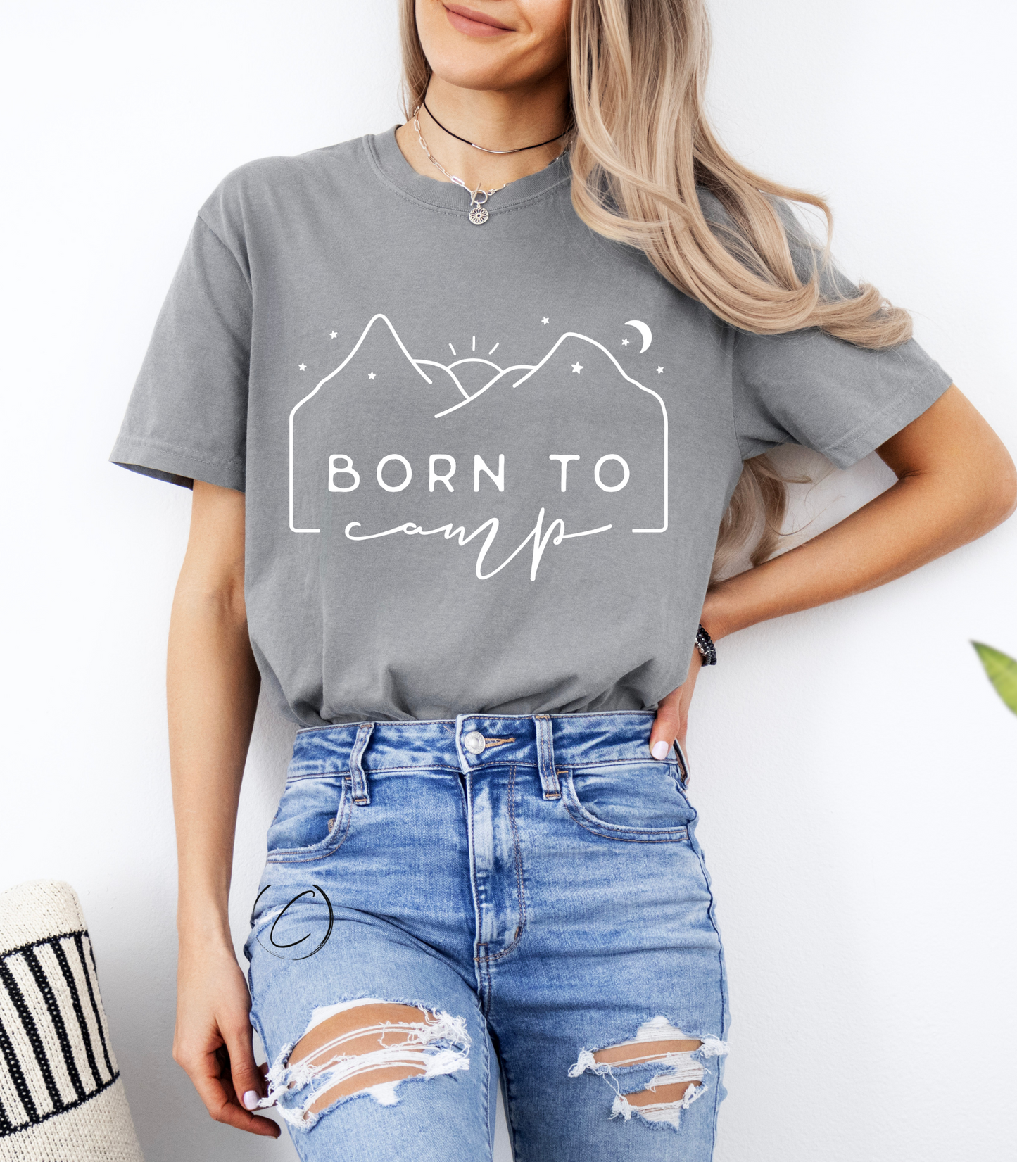 Born To Camp Graphic Tee