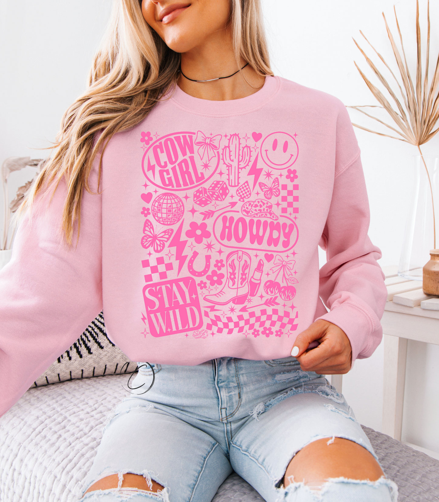 Stay Wild Cowgirl Sweatshirt