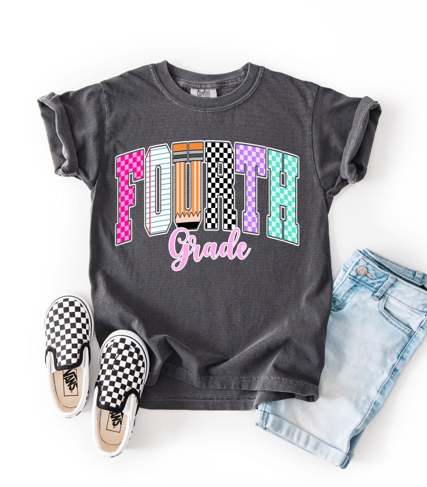 Fourth Grade Youth Grade School Graphic Tee