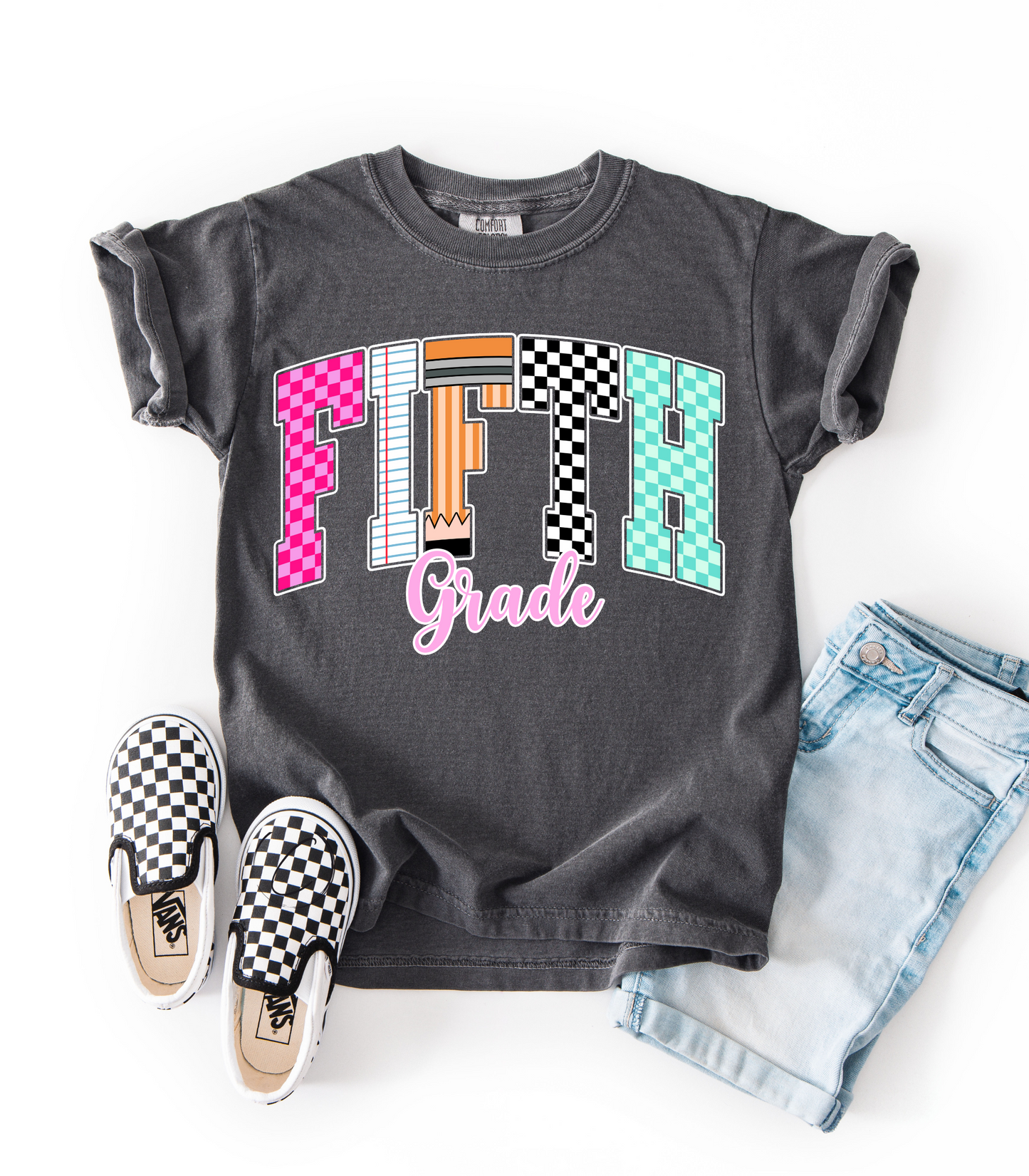 Fifth Grade Youth Grade School Graphic Tee