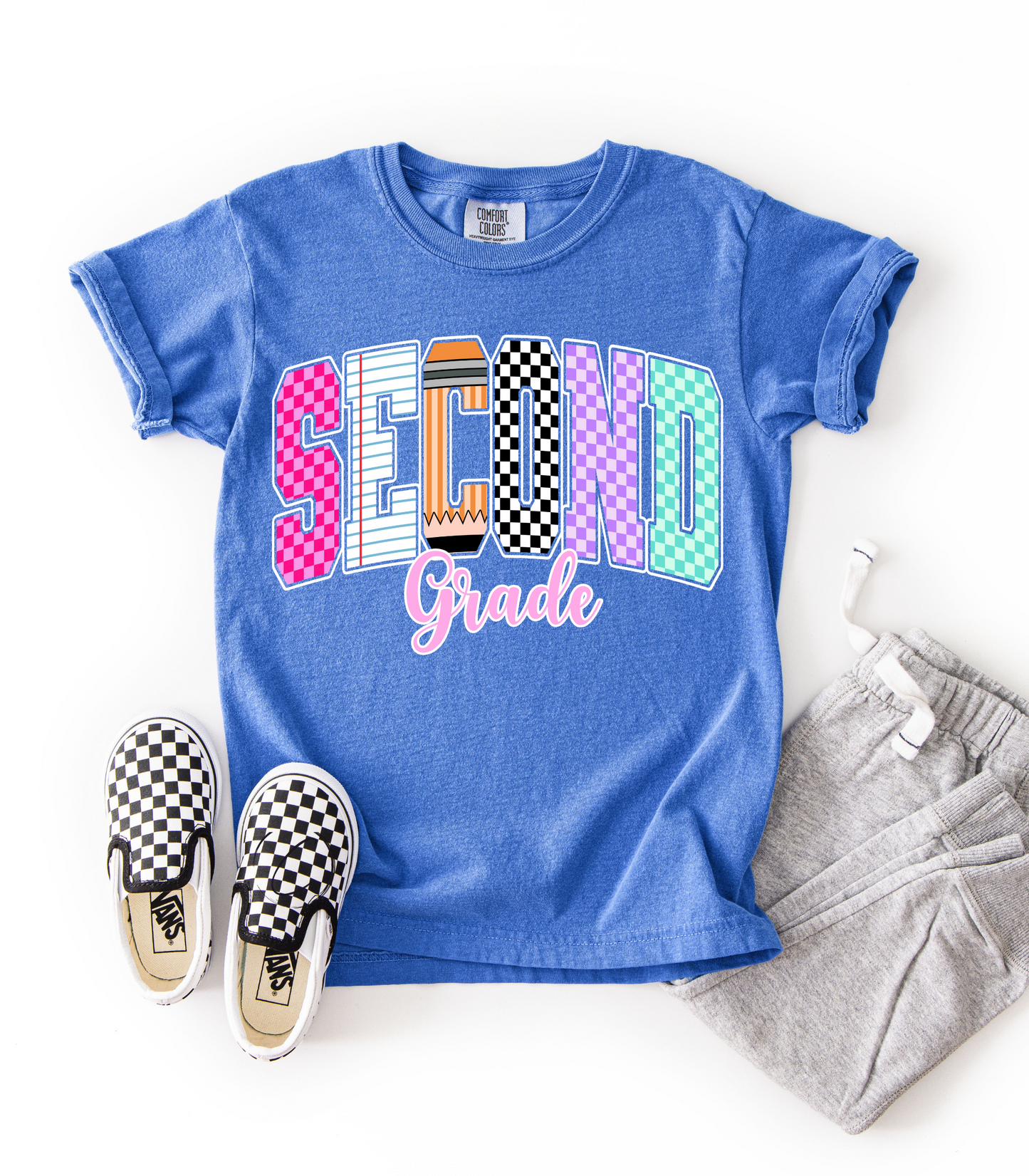 Second Grade Youth Grade School Graphic Tee