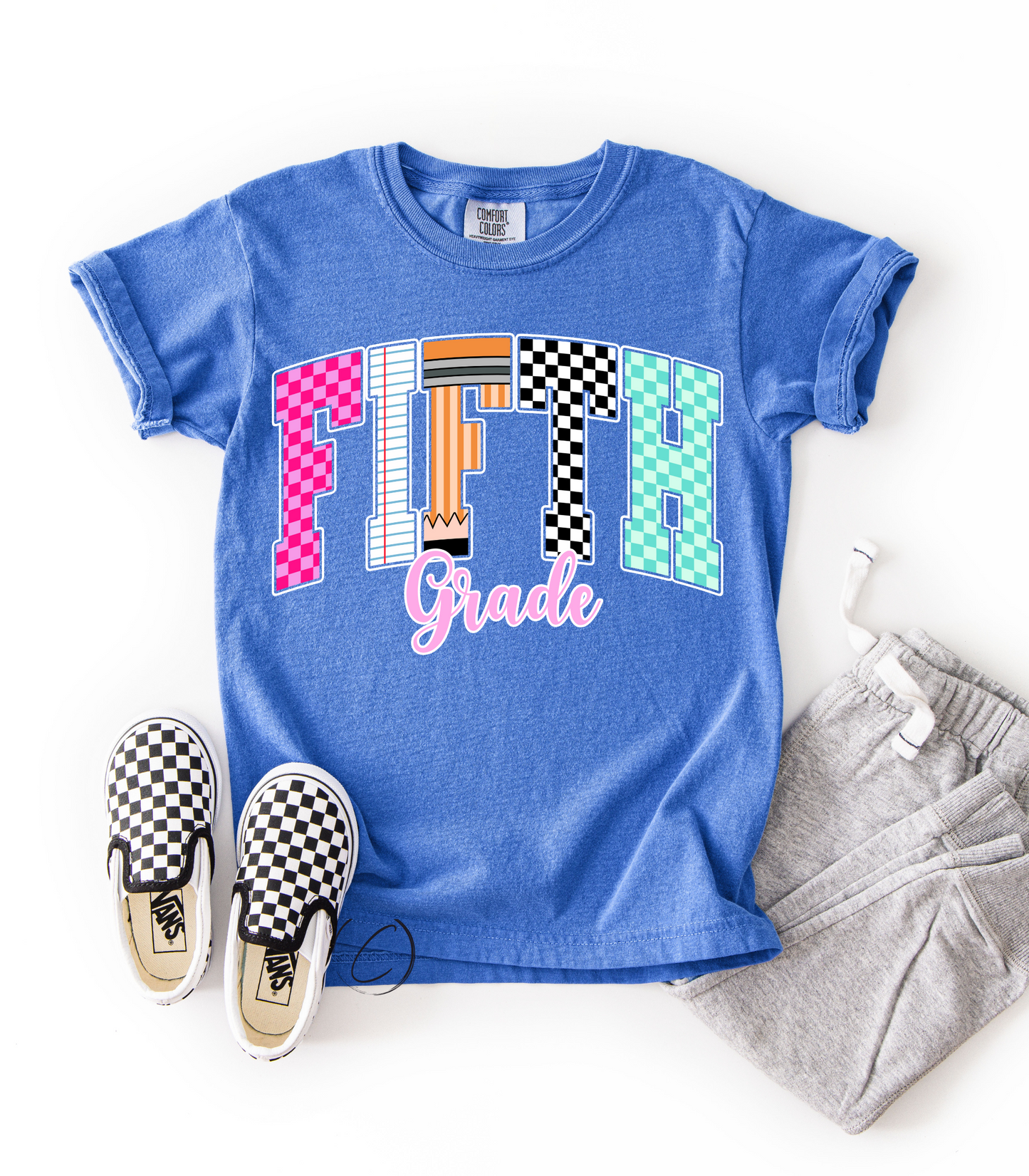 Fifth Grade Youth Grade School Graphic Tee
