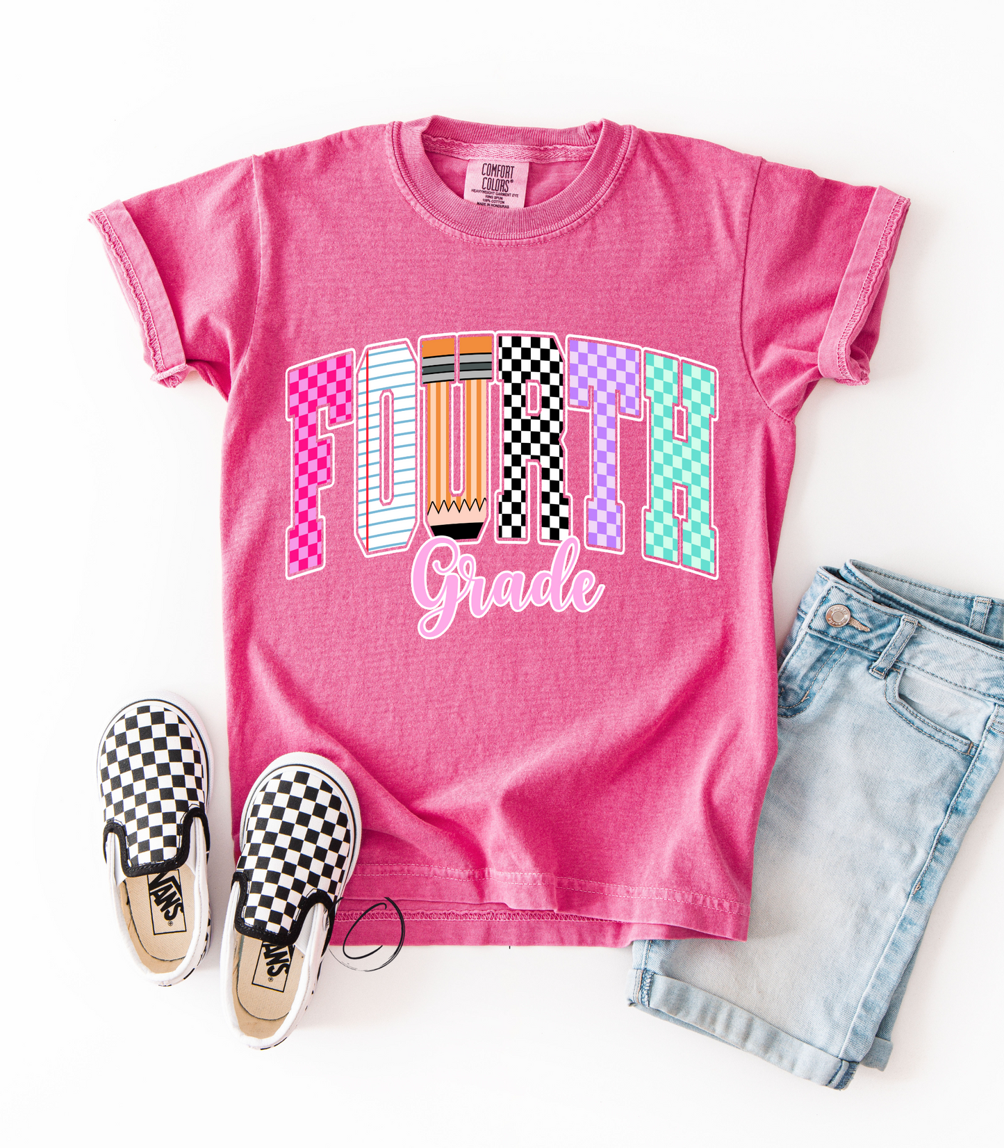 Fourth Grade Youth Grade School Graphic Tee
