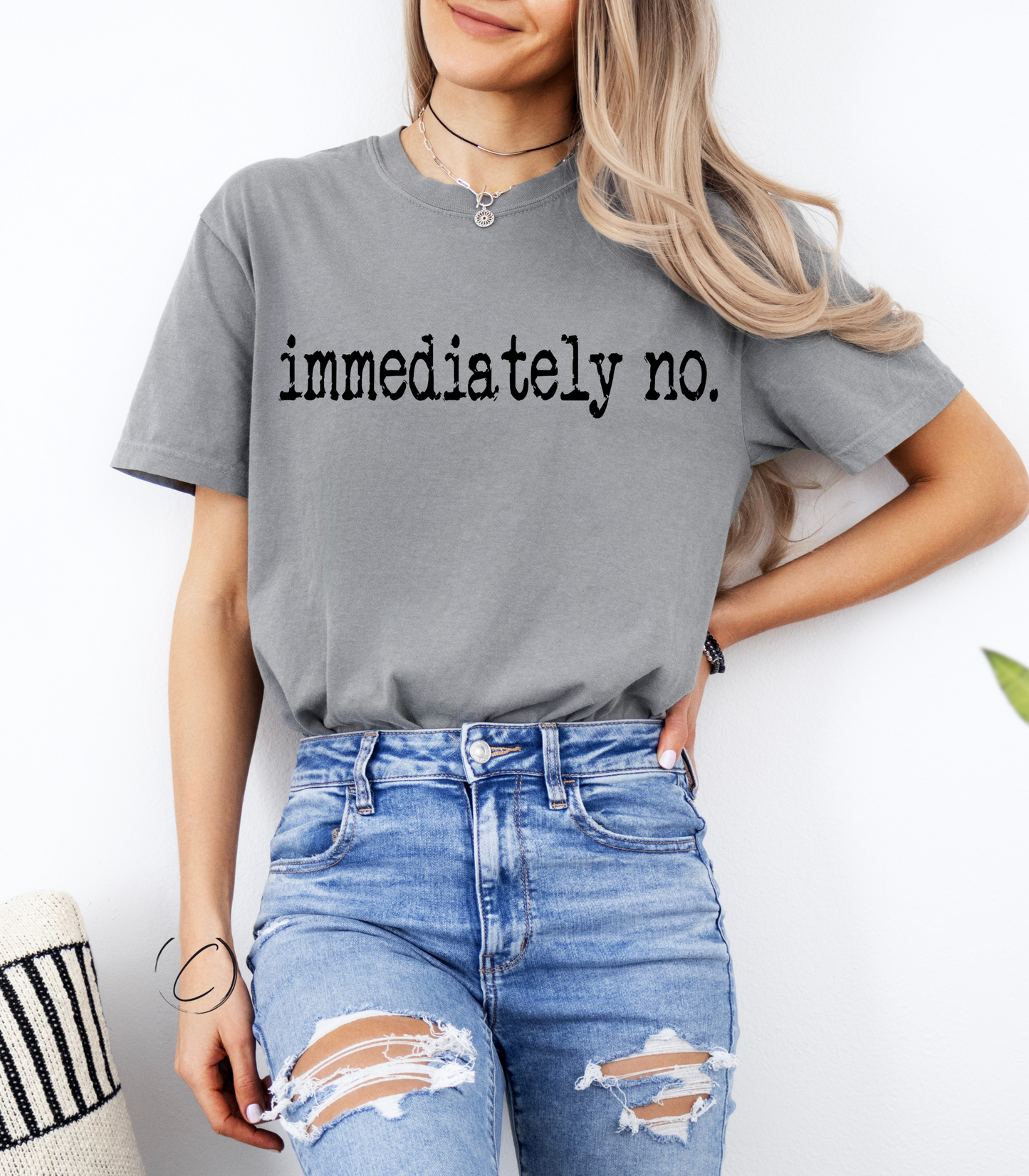 Immediately No Graphic Tee