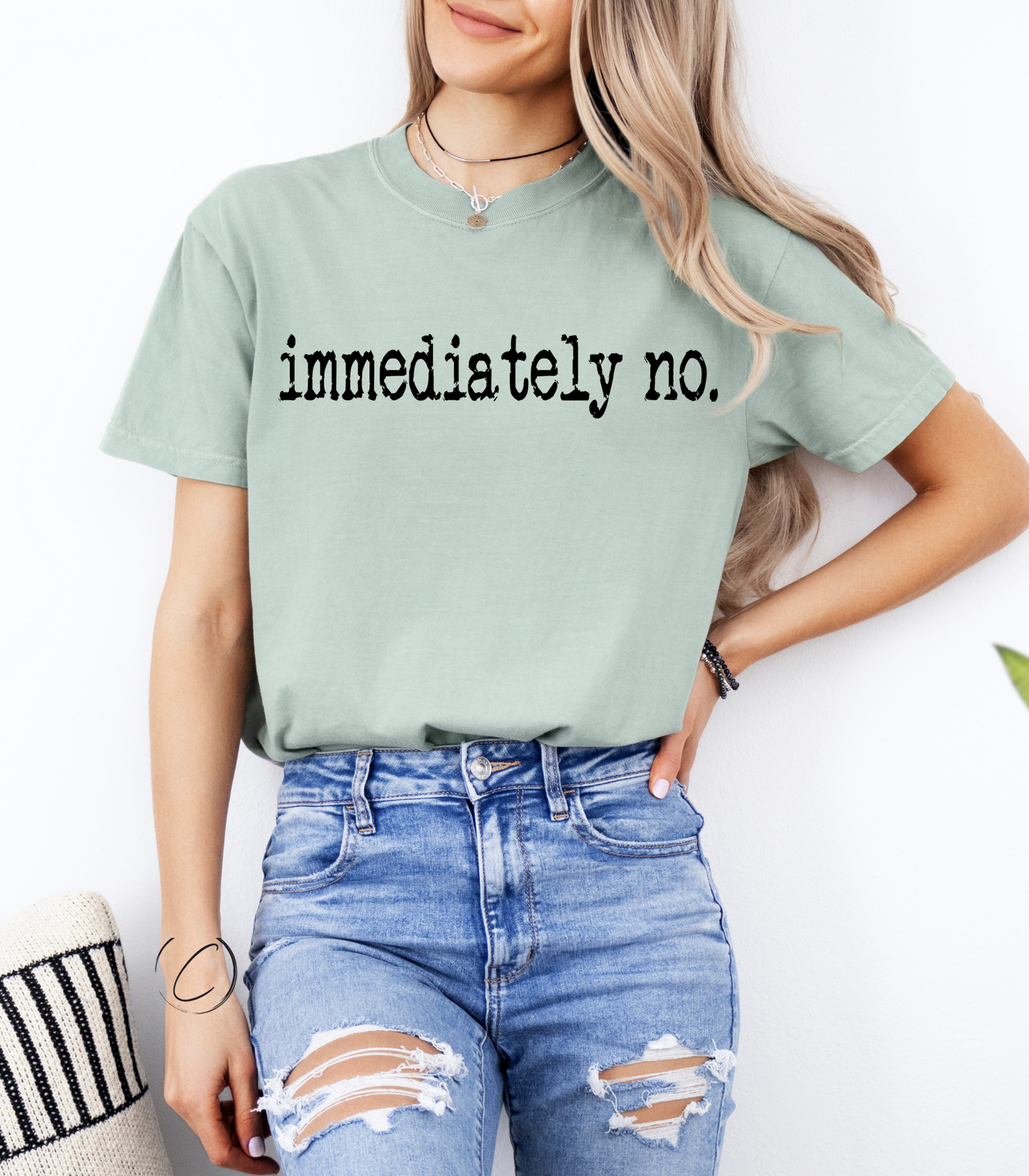 Immediately No Graphic Tee
