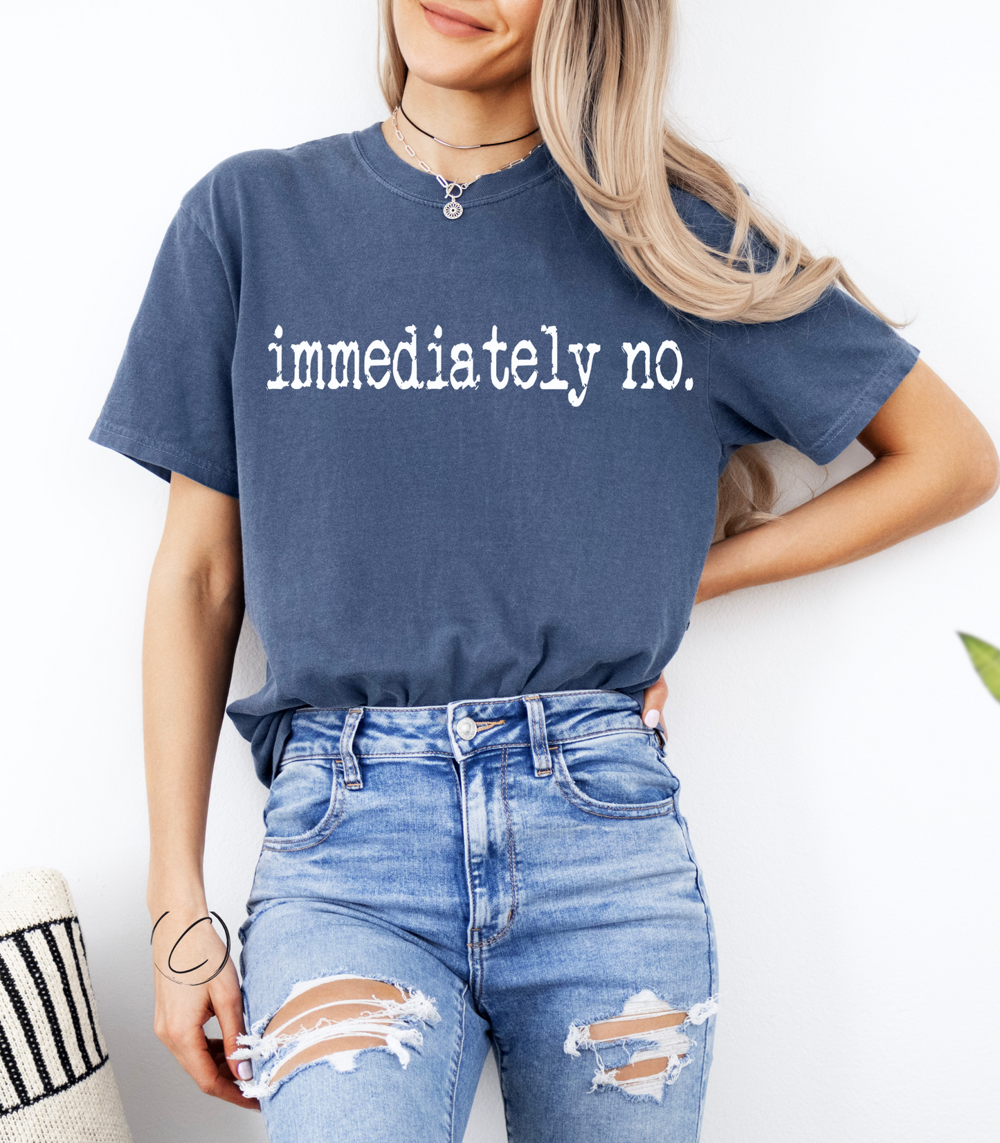 Immediately No Graphic Tee