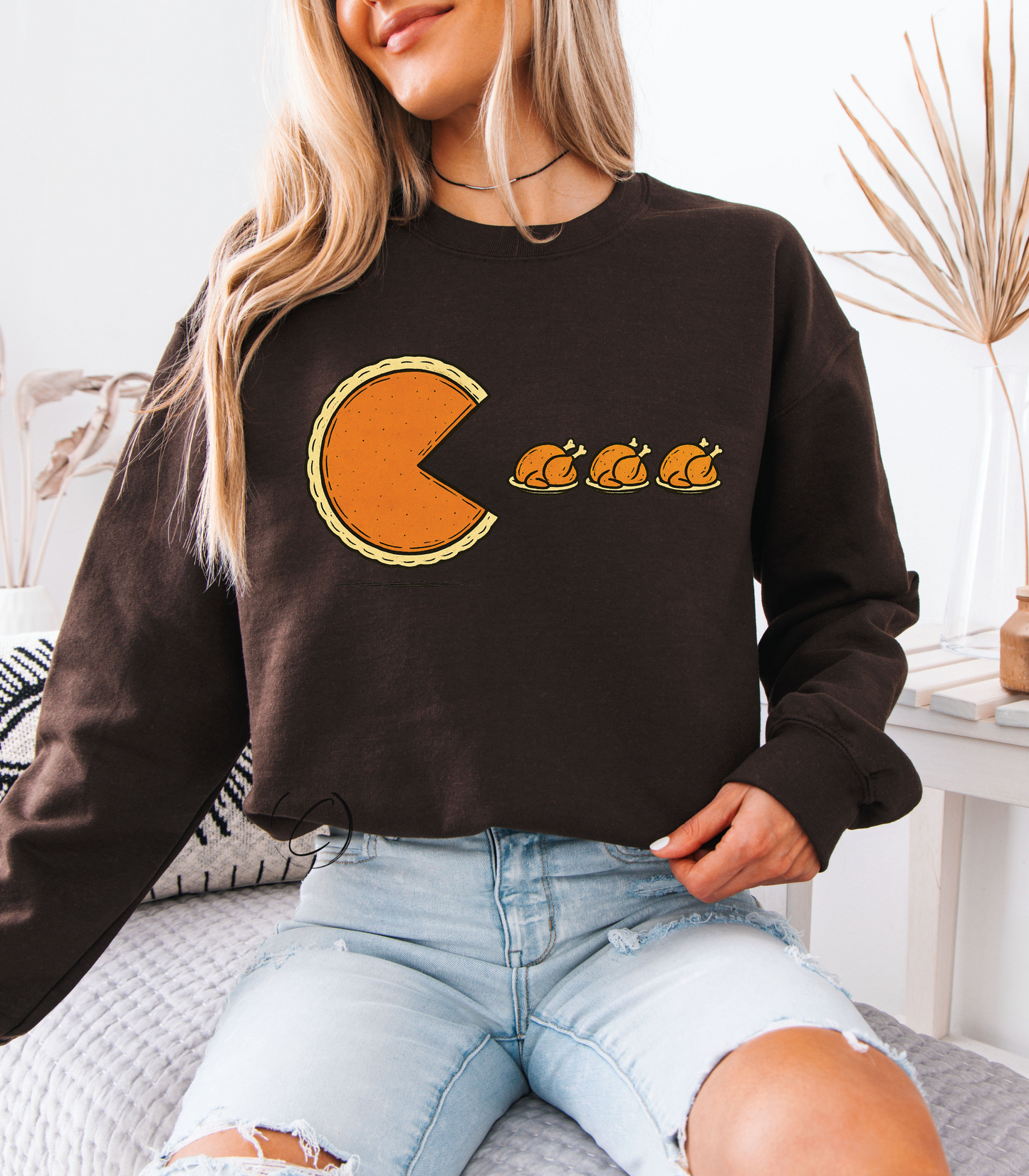 Pie Turkey Chase Sweatshirt