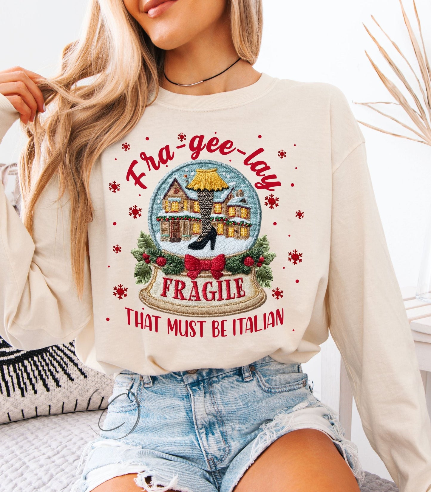 Very Fragile Long Sleeve Graphic Tee