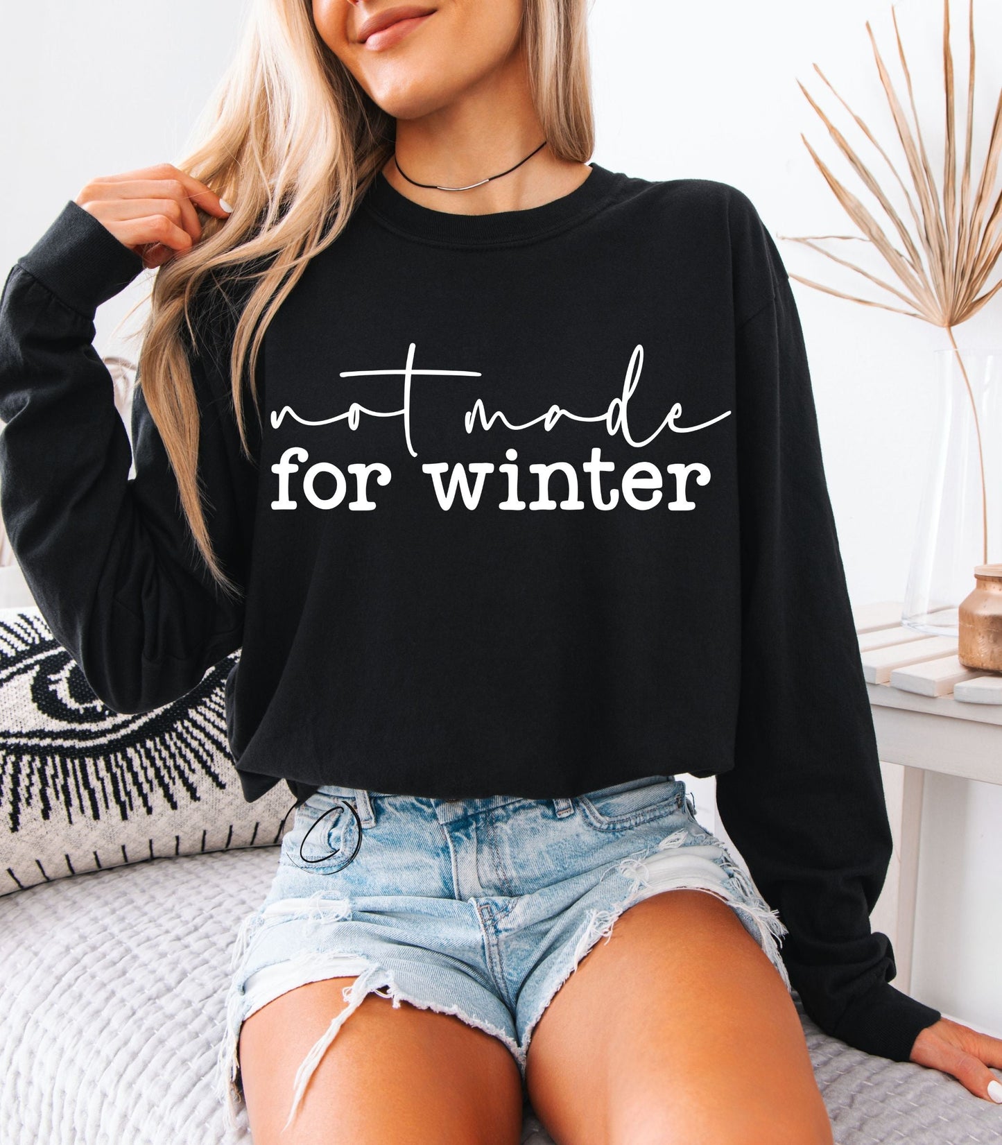 Not Made For Winter Long Sleeve Graphic Tee