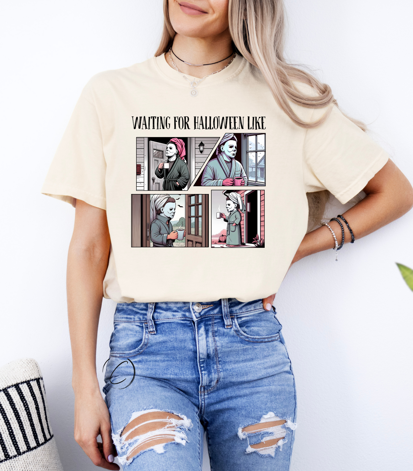 Waiting for Halloween Graphic Tee