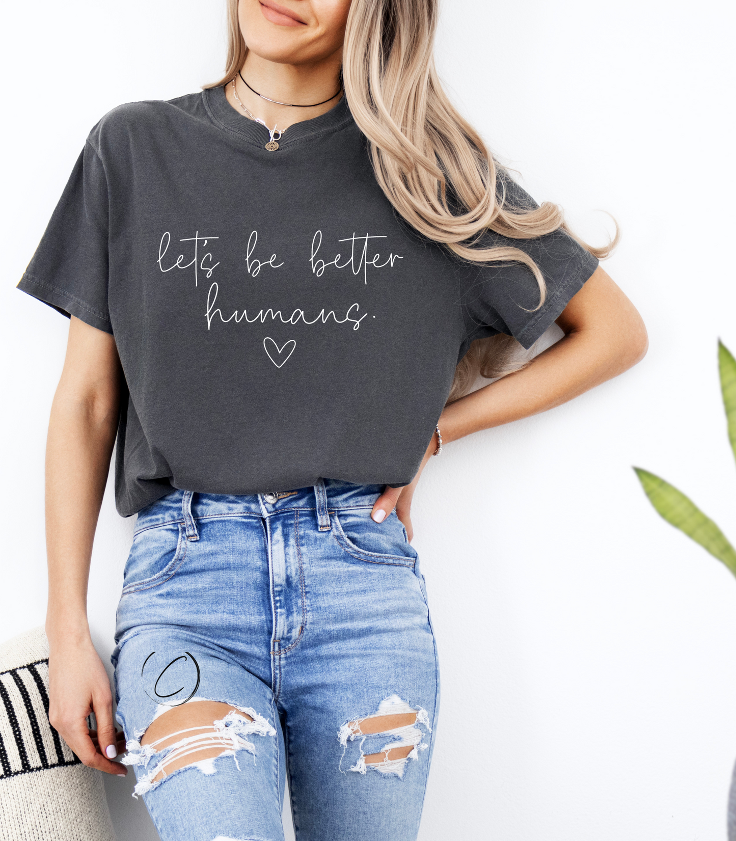 Better Humans Cursive Graphic Tee