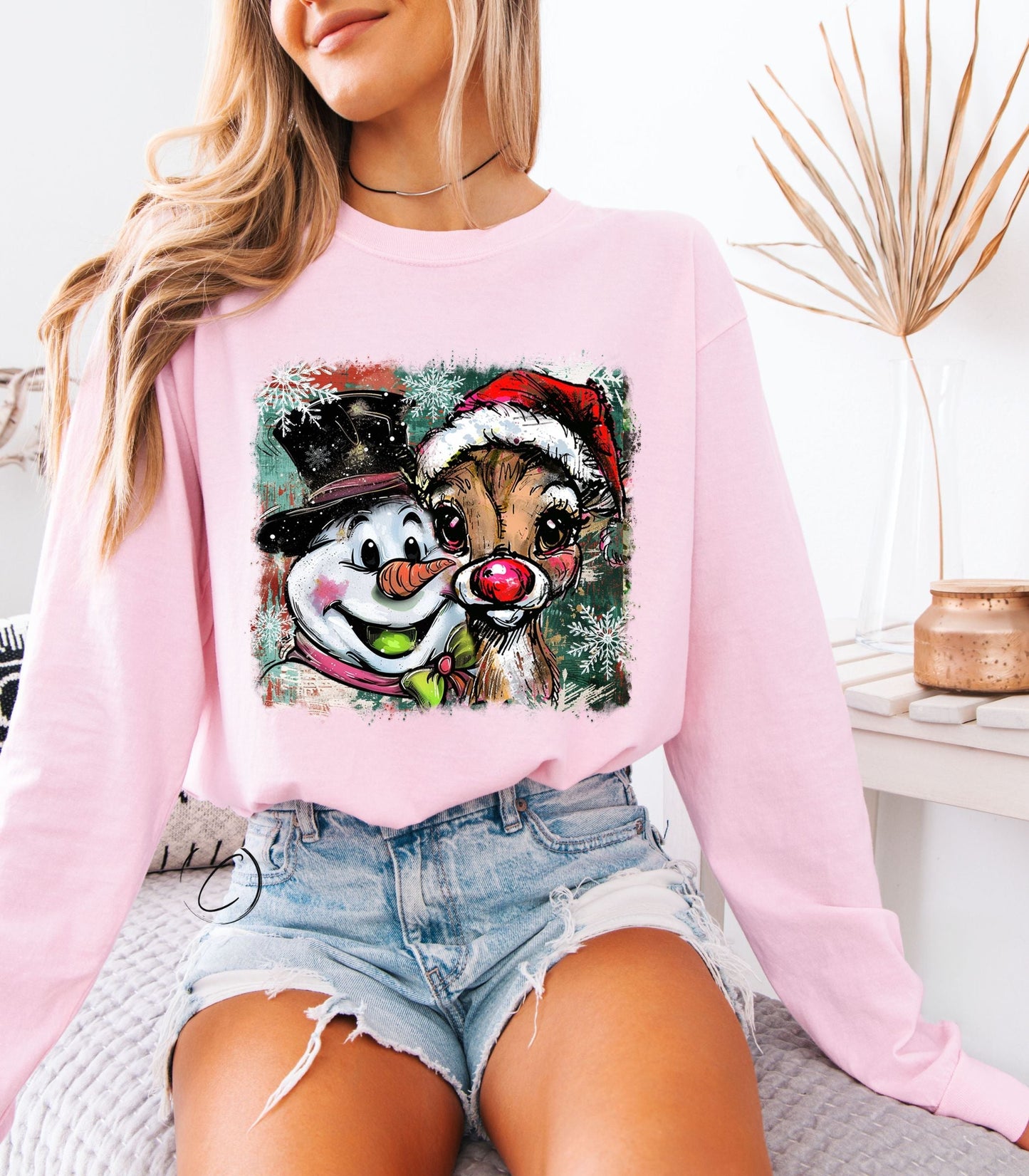 Snow Pals Long Sleeve Graphic Tee