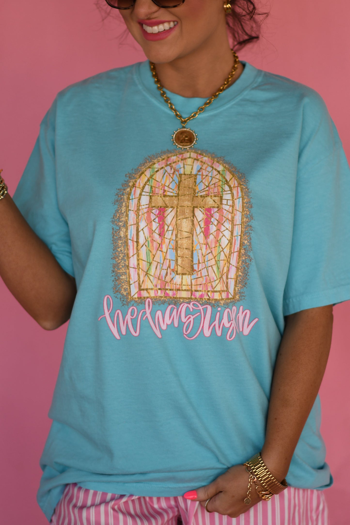 He Has Risen Window Tee