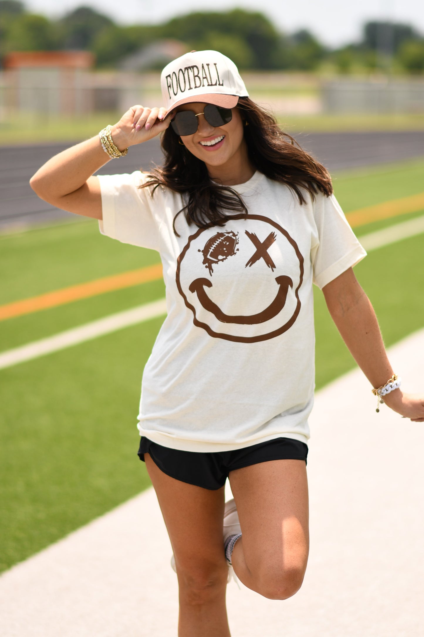 RTS FOOTBALL WINK SMILEY TEE