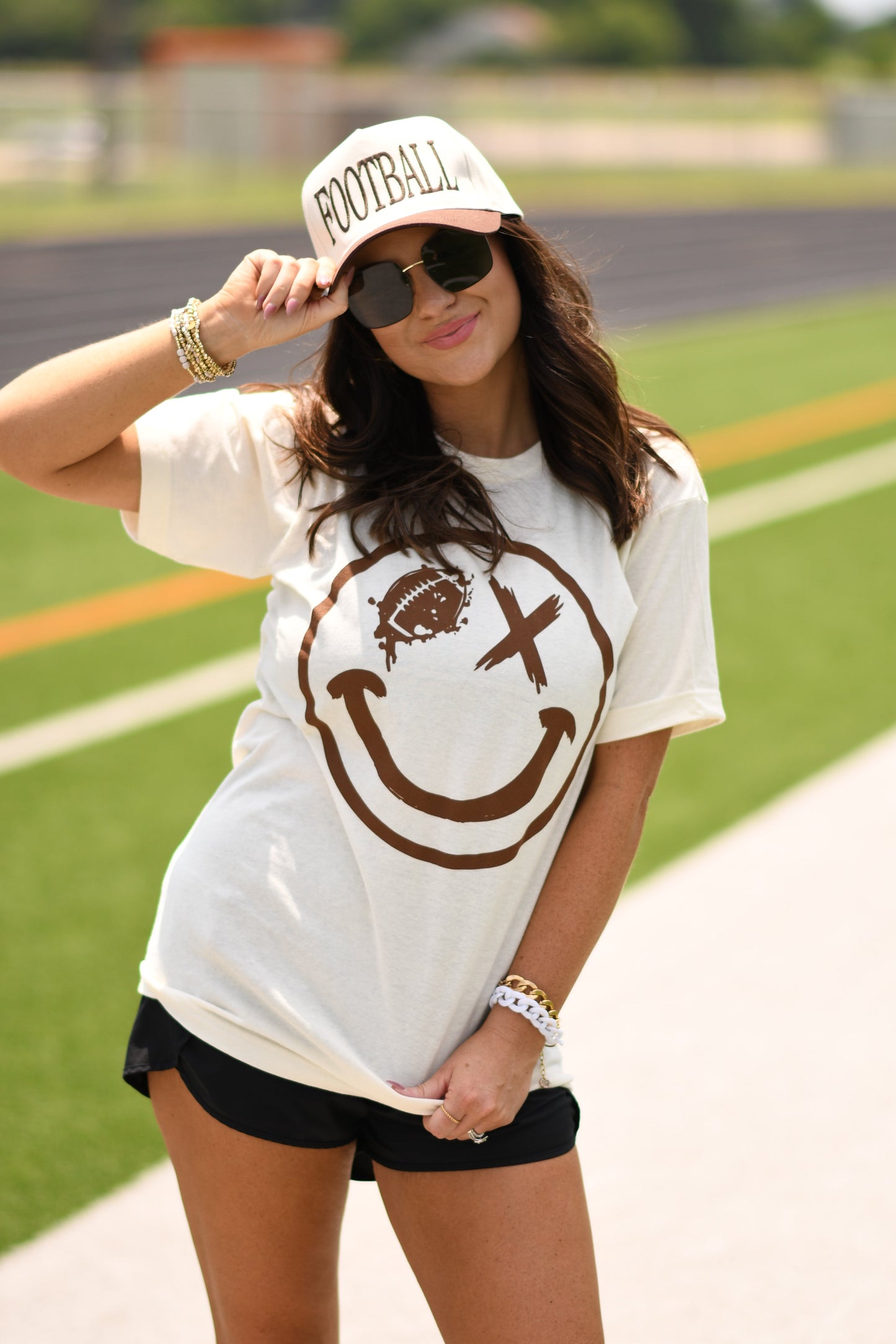 RTS FOOTBALL WINK SMILEY TEE