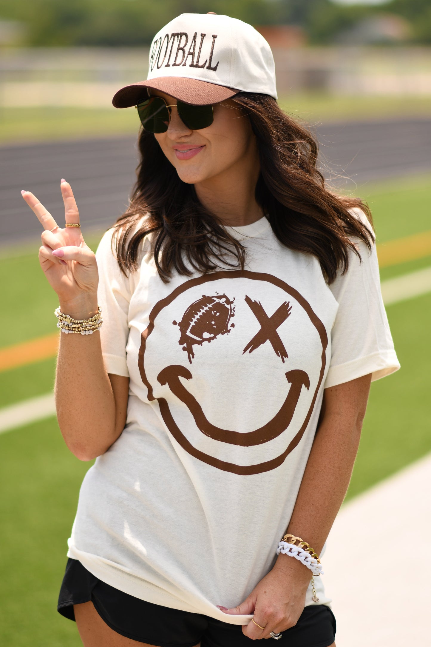 RTS FOOTBALL WINK SMILEY TEE
