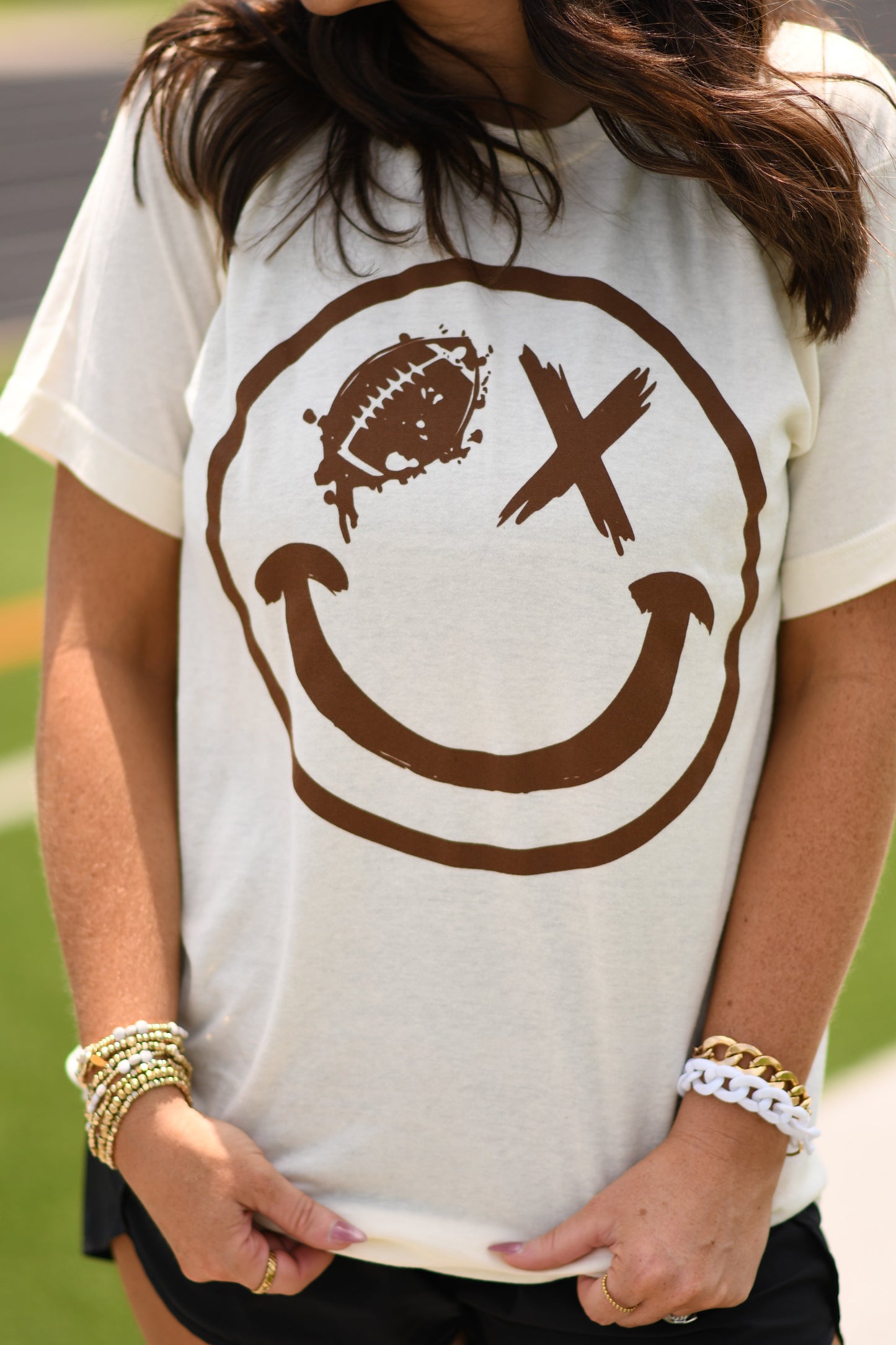 RTS FOOTBALL WINK SMILEY TEE