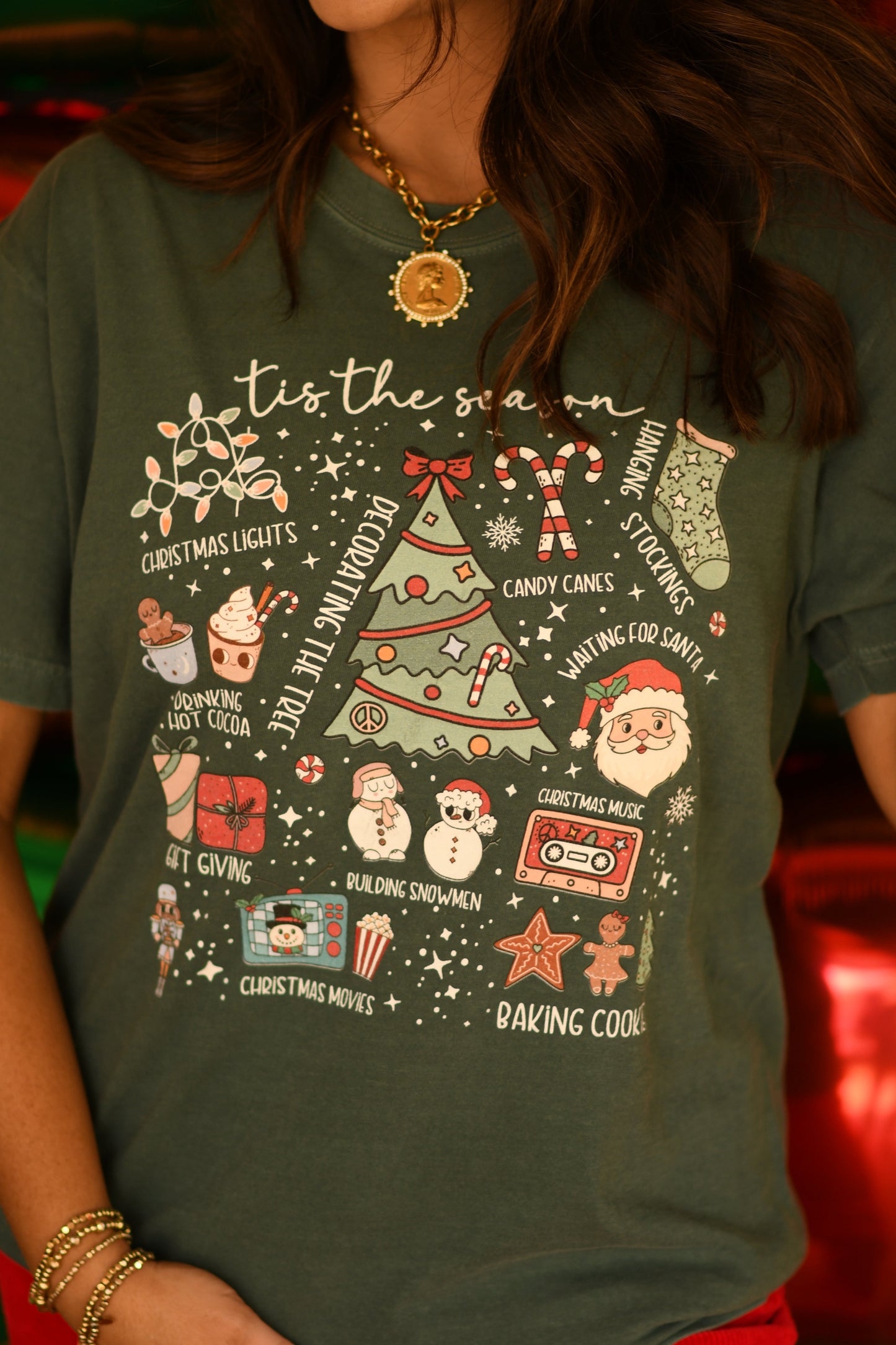 Tis The Season Icons Tee/Long Sleeve Tee