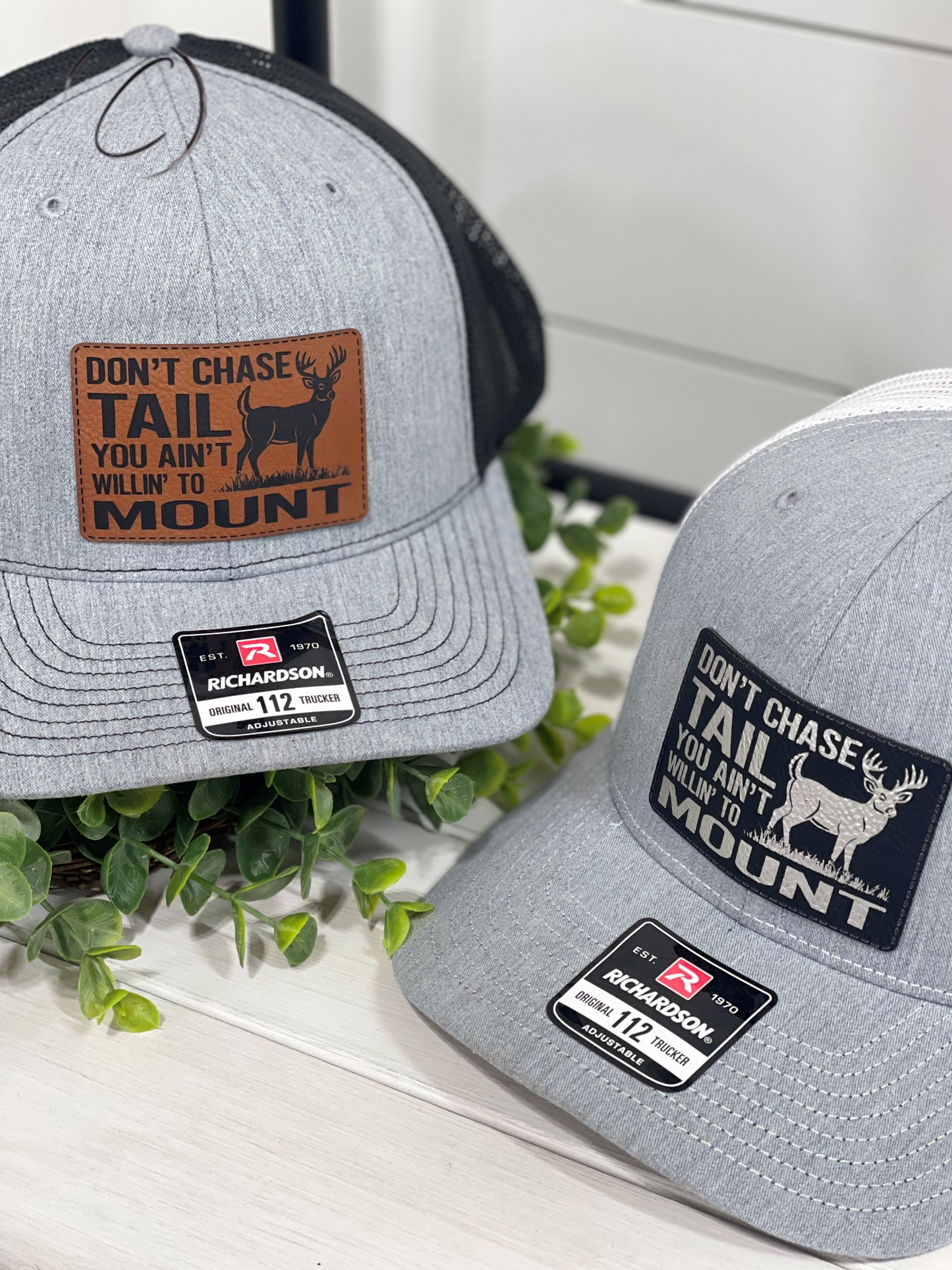 Adult Don't Chase Tail Patch Snapback Hat