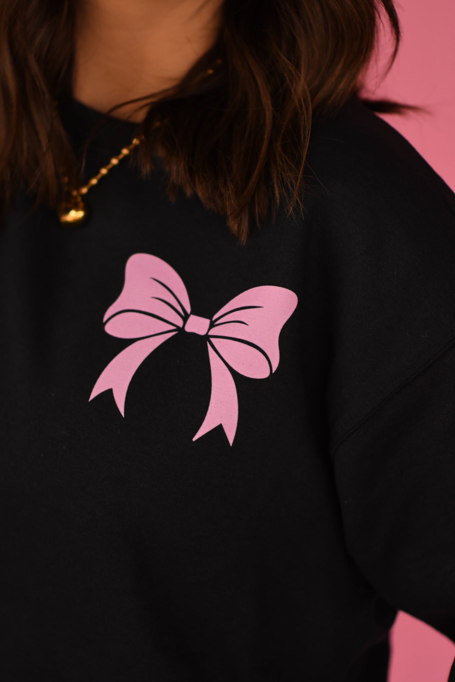 Black Bow Jogger Set (Pieces Sold Separate)