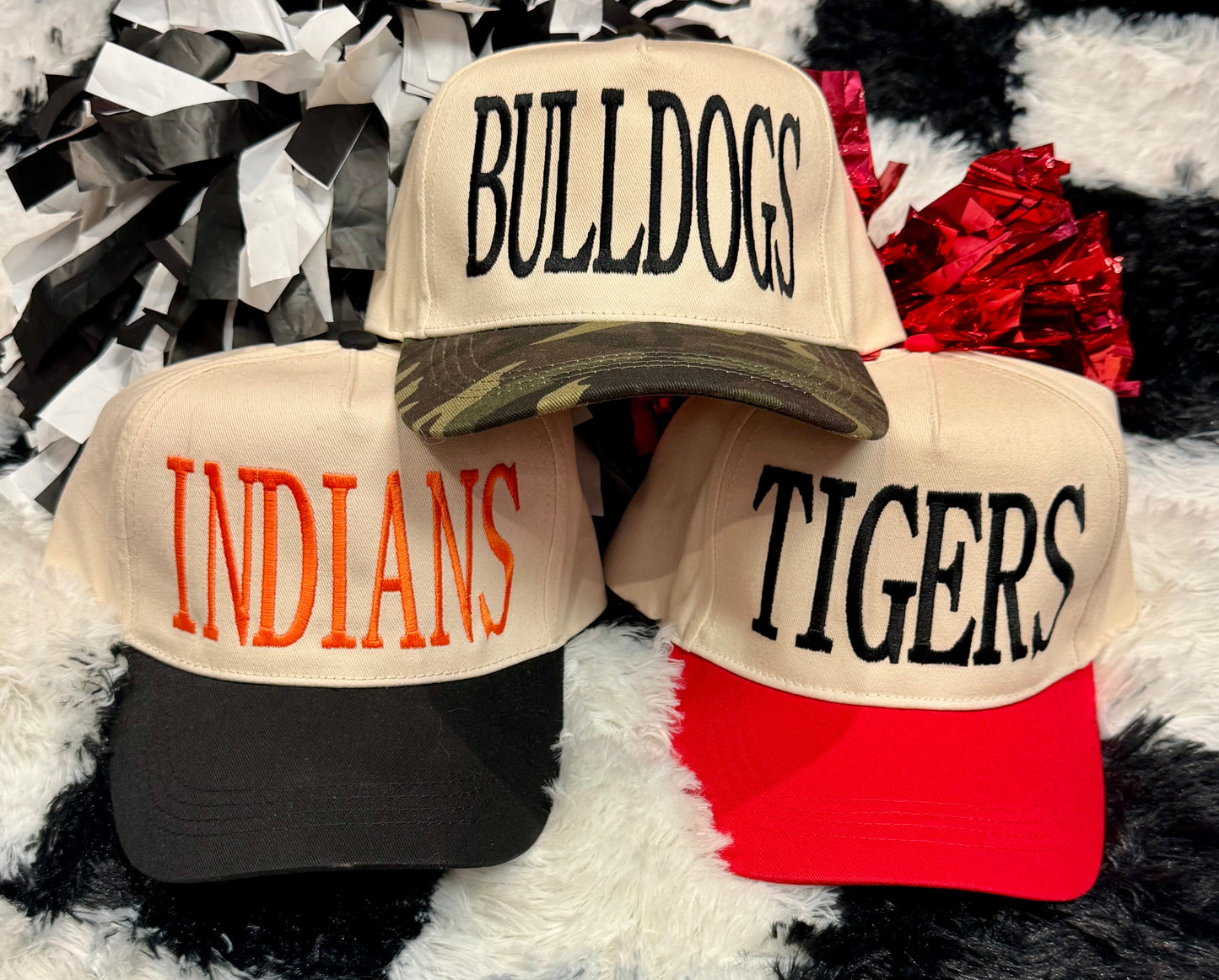 Custom Two-Tone Embroidered Hat