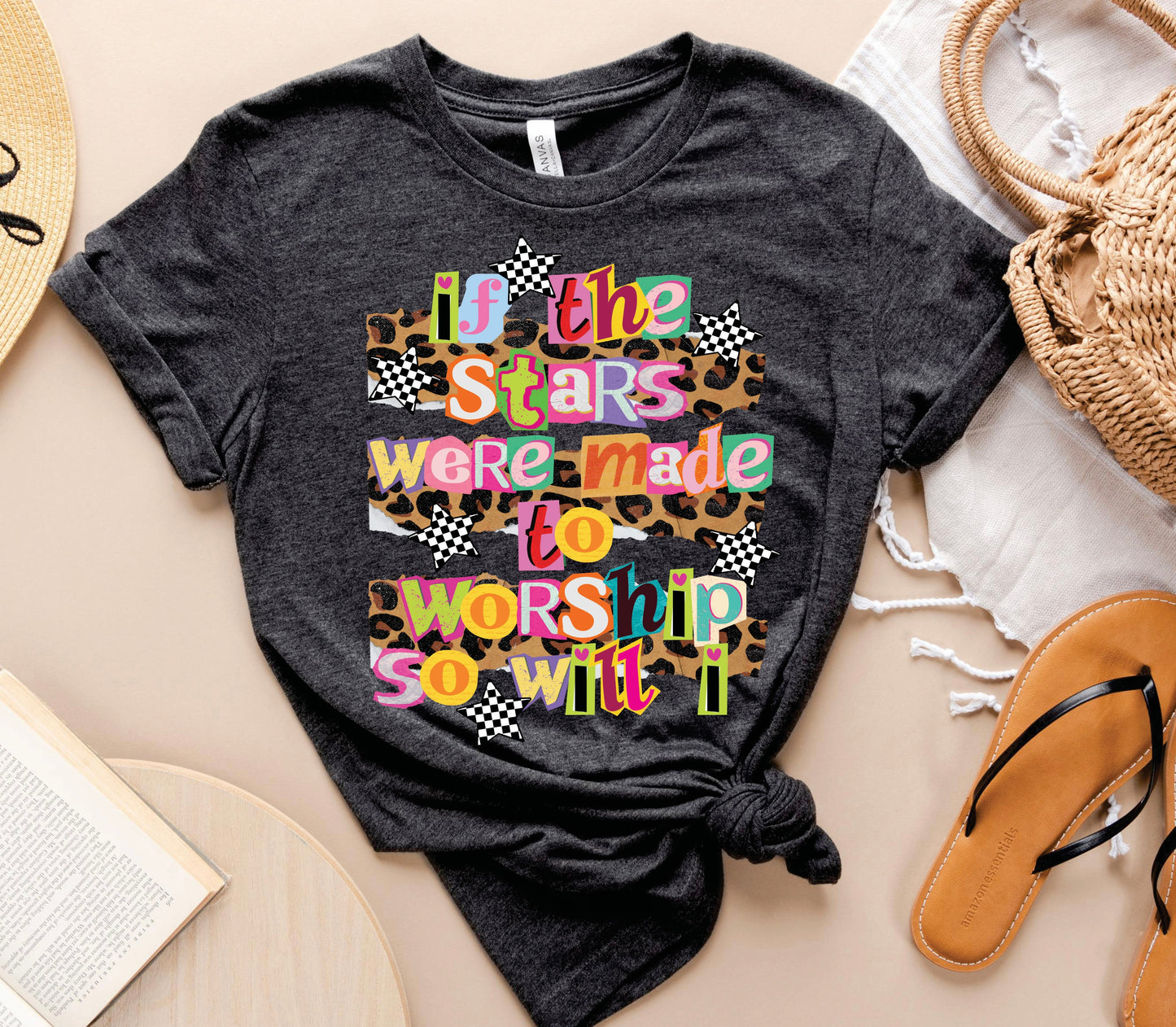 If The Stars Were Made To Worship So Will I Tee