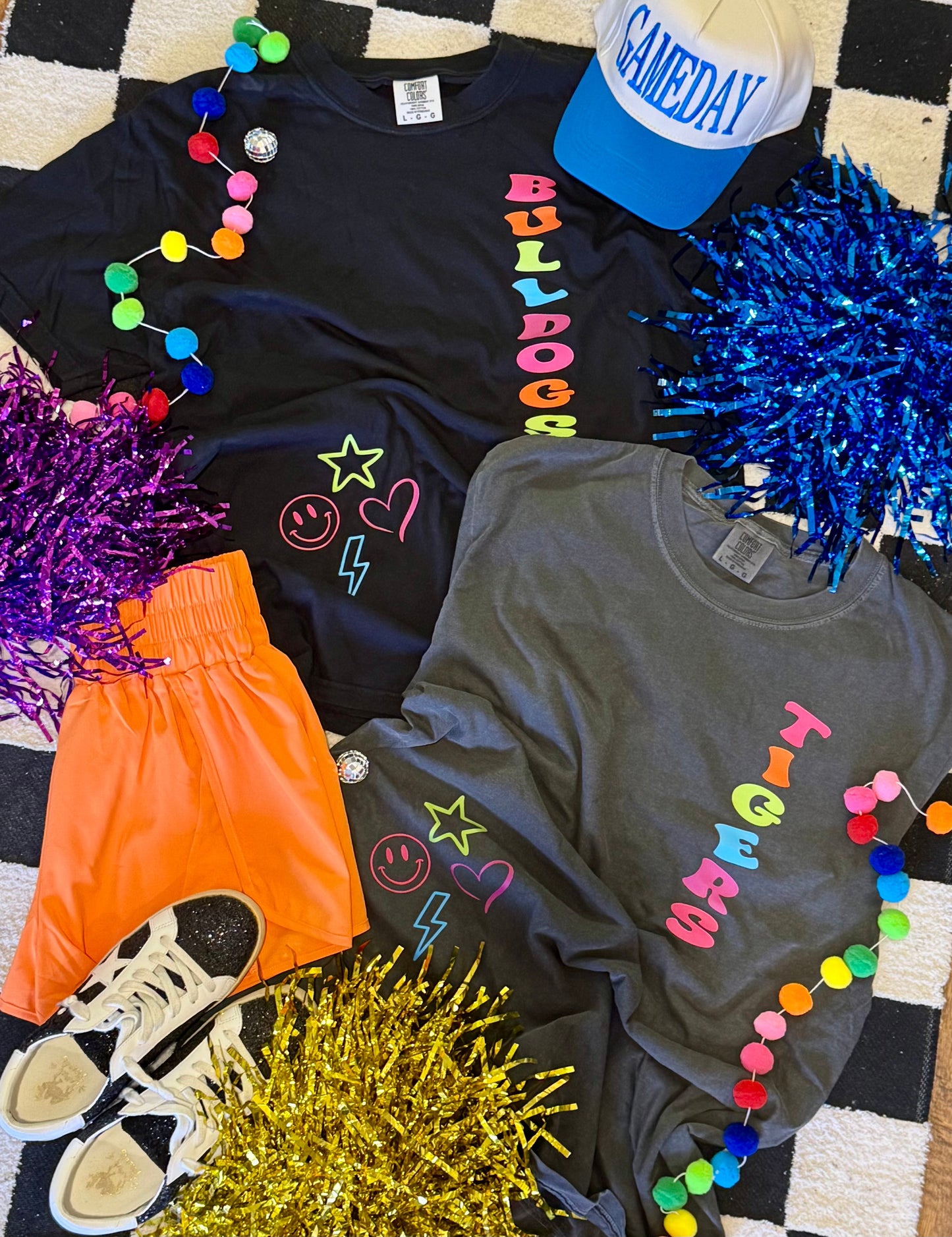 Custom Funky Spirit Icons Tee