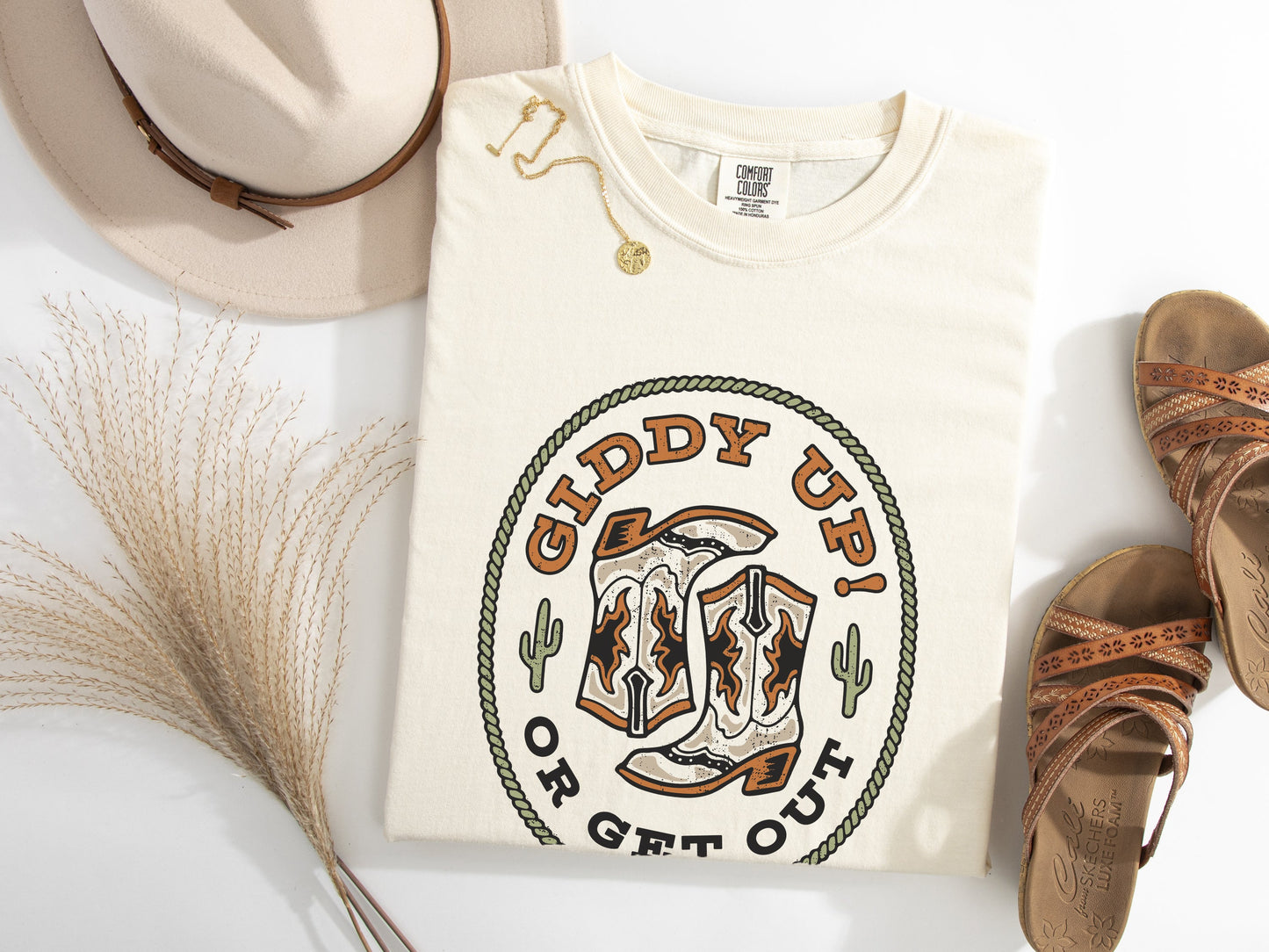 Giddy Up Or Get Out Graphic Tee