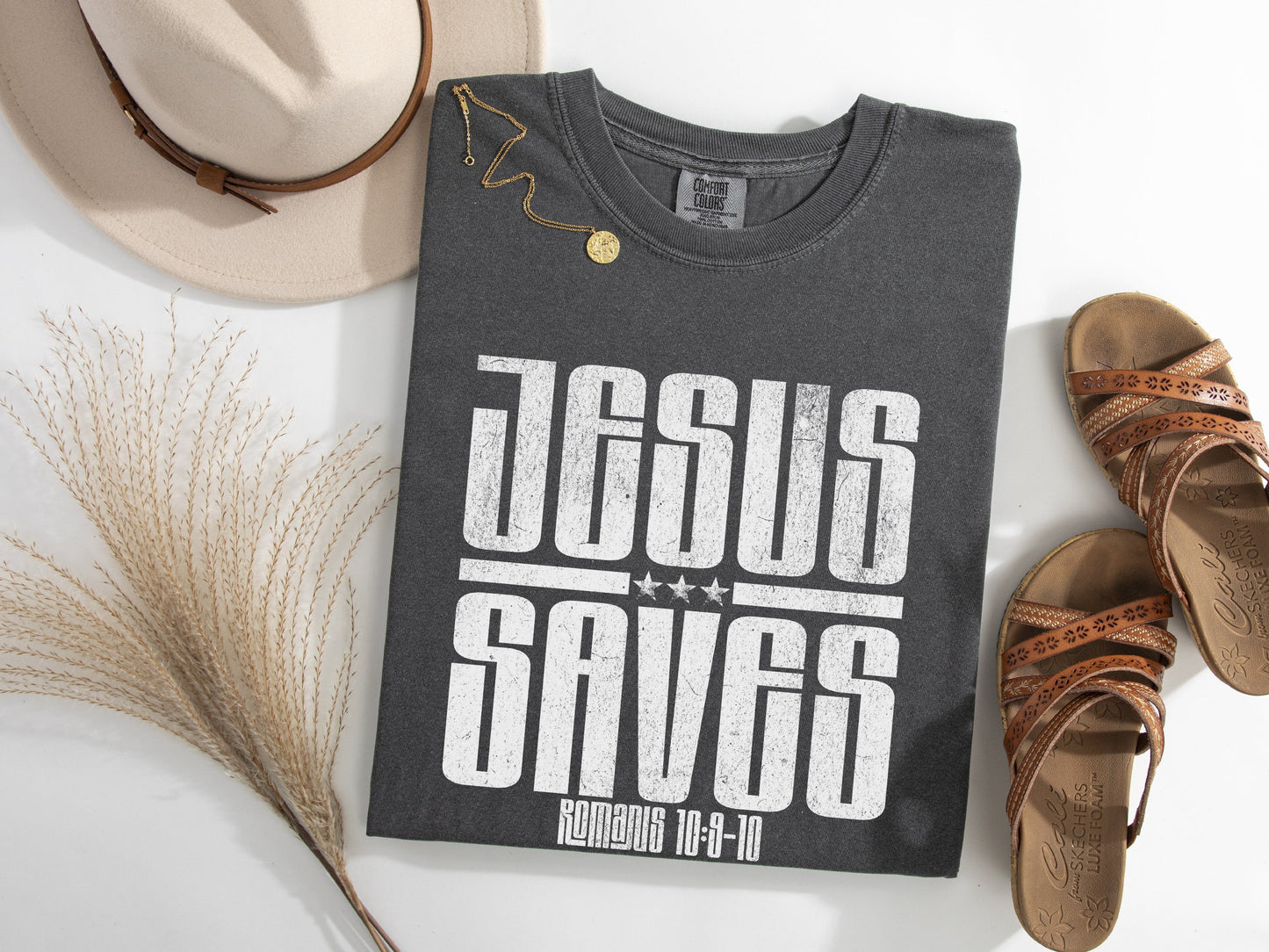 Jesus Saves Graphic Tee