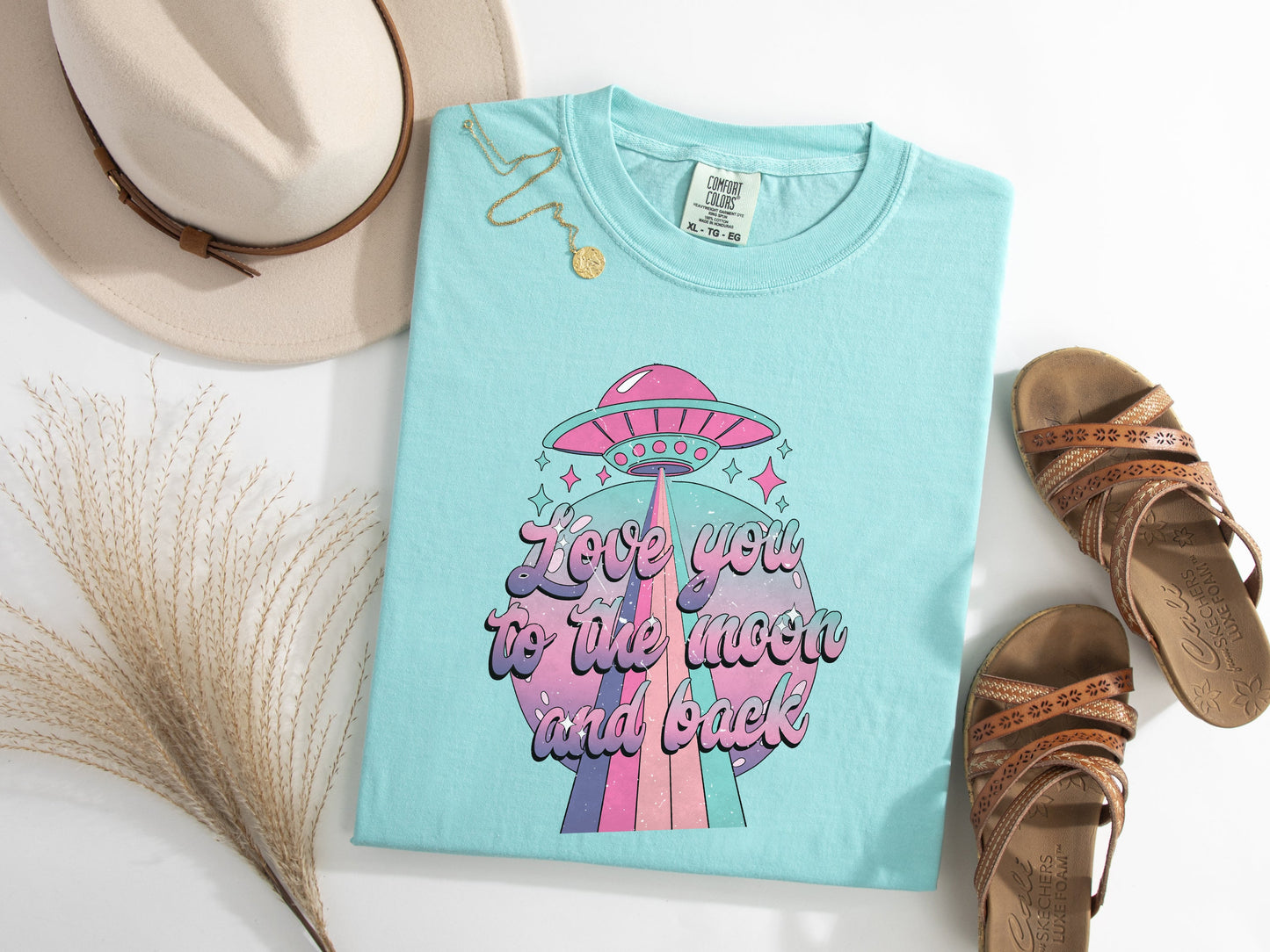 Love You To The Moon & Back Graphic Tee