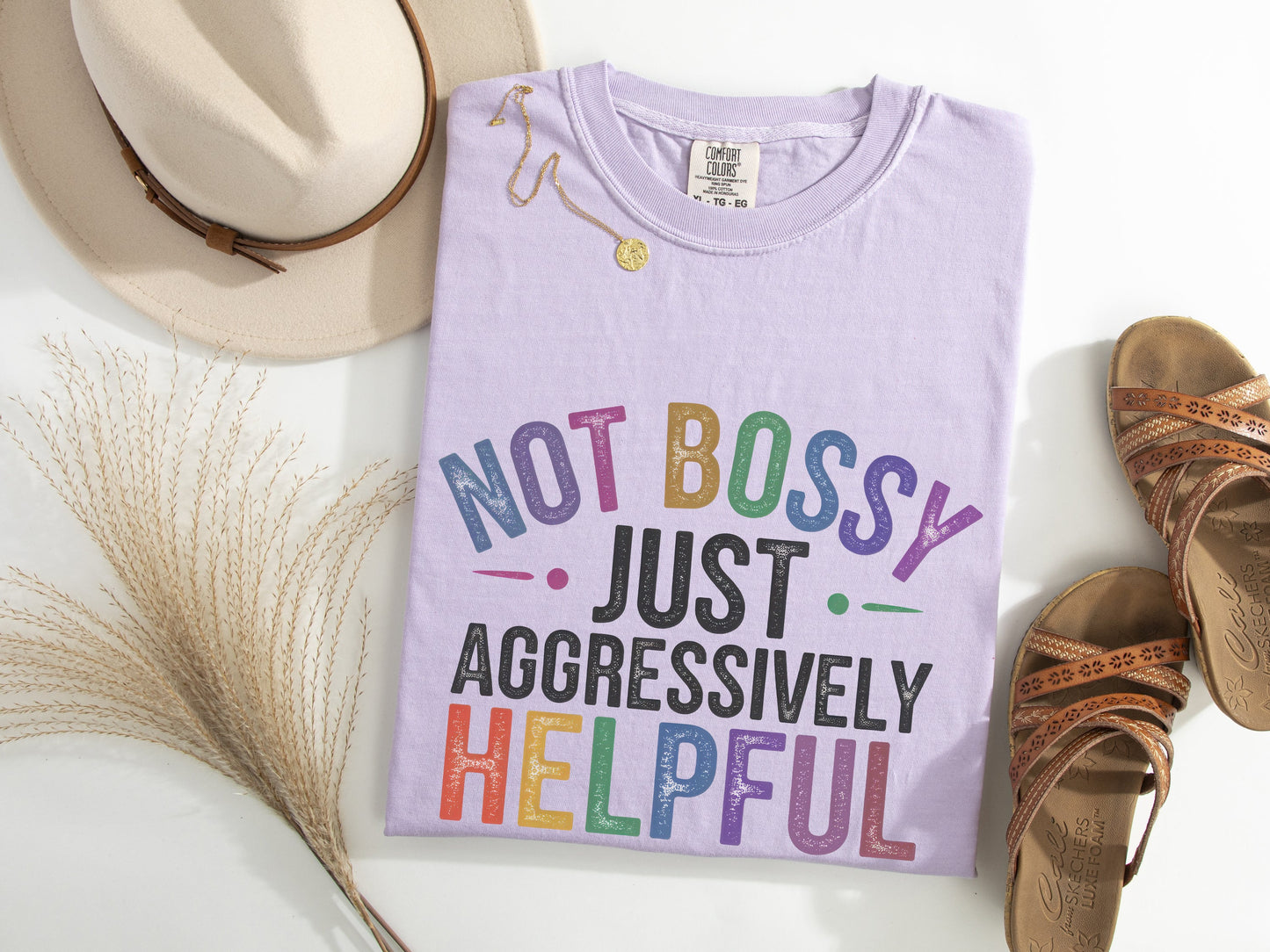 Not Bossy, Aggressively Helpful Graphic Tee
