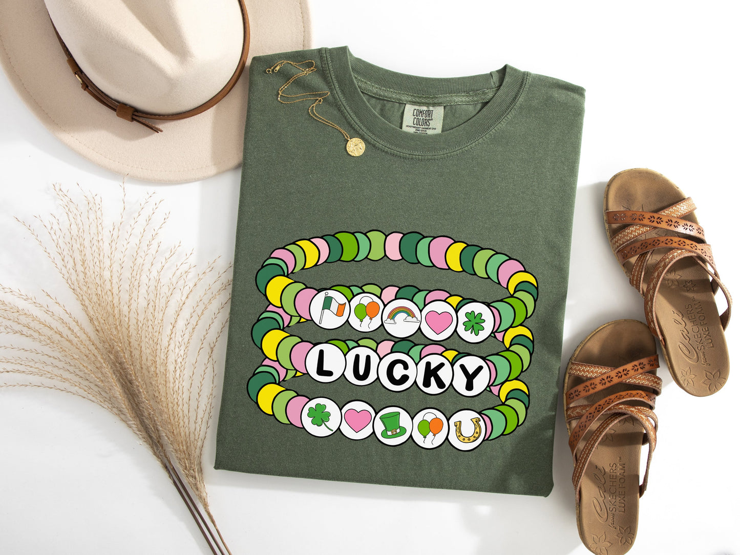 St. Patrick's Friendship Bracelet Graphic Tee