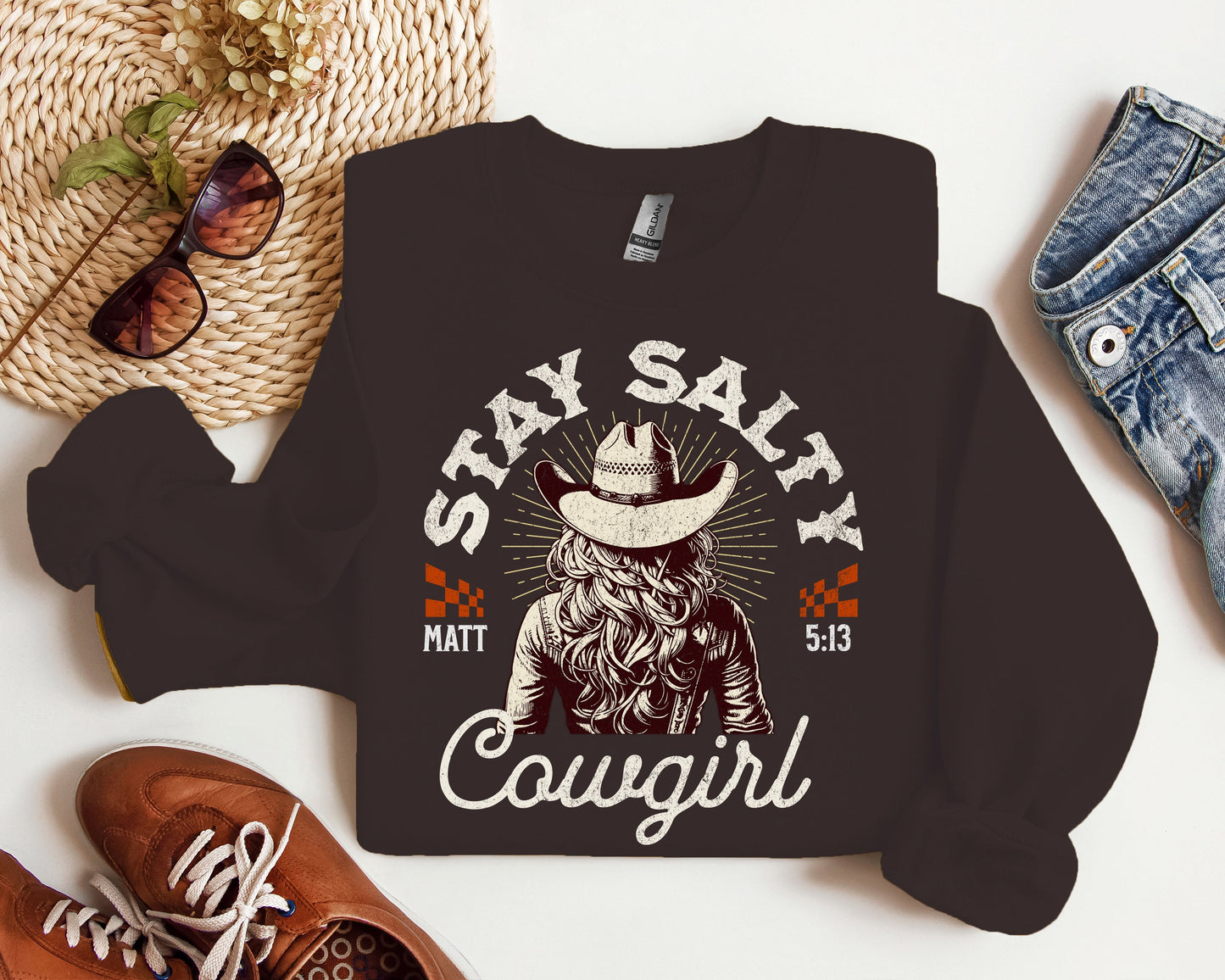 Stay Salty Cowgirl Sweatshirt