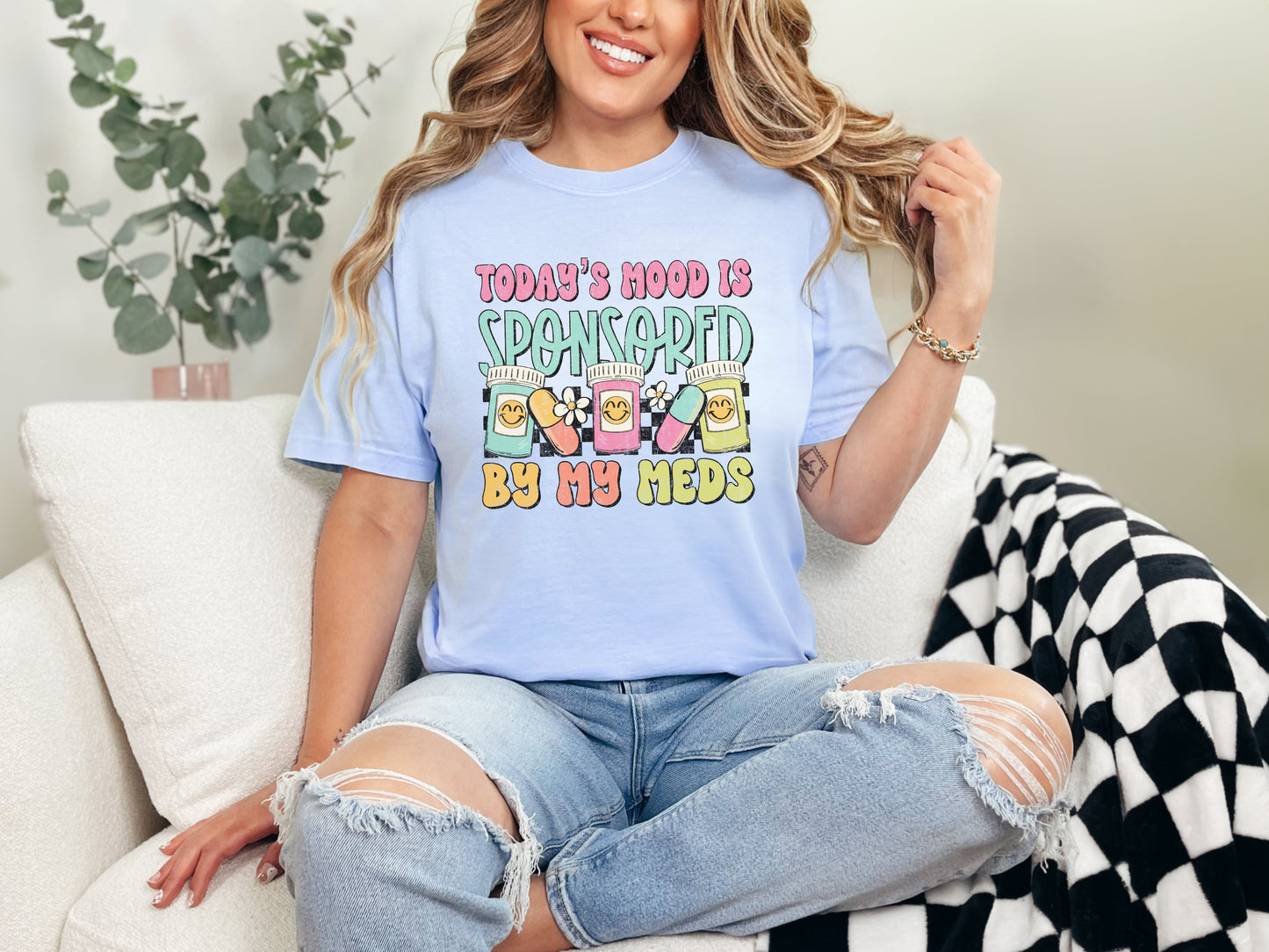 Today's Mood Is Sponsored By Graphic Tee