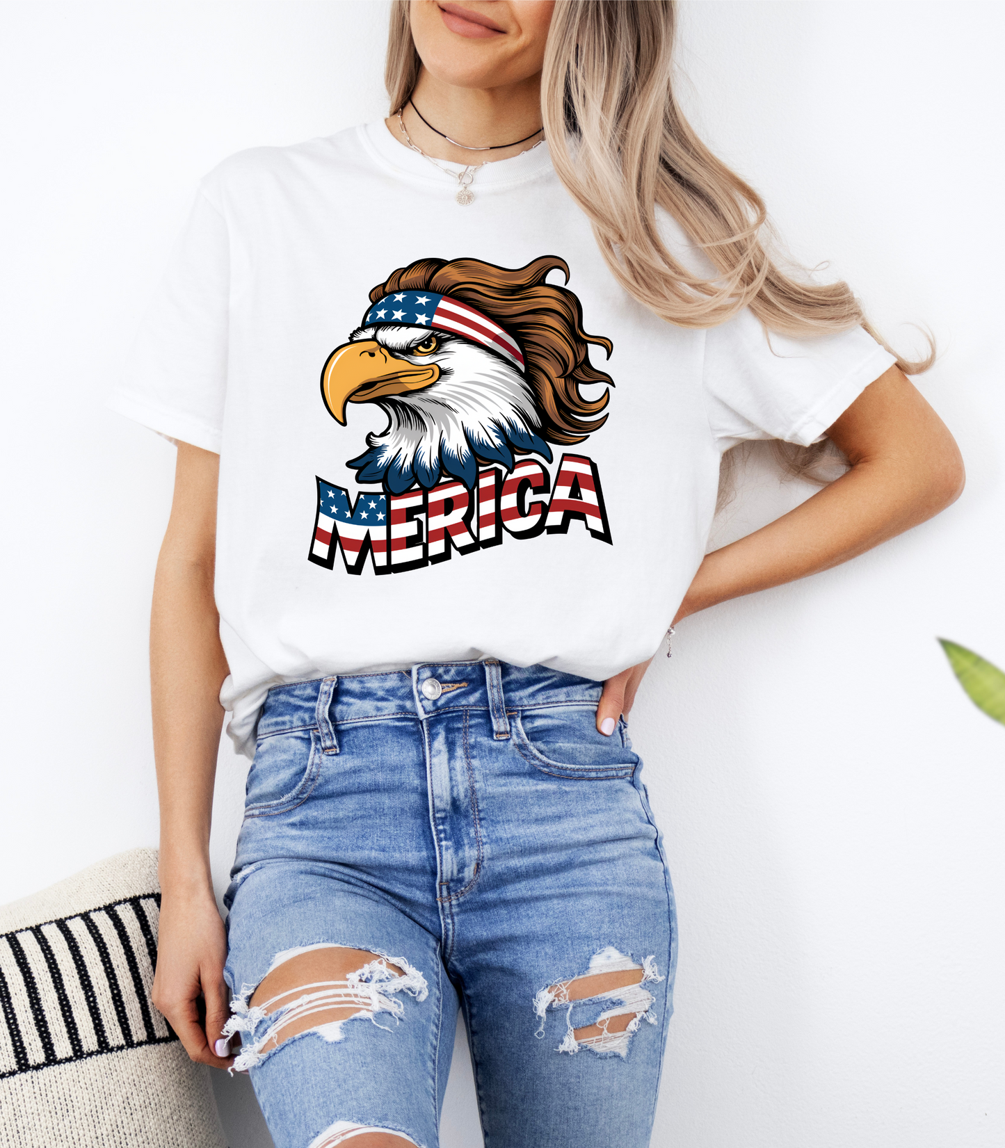 Merica' Eagle Graphic Tee