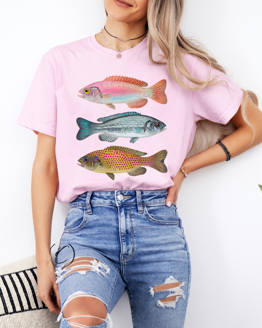 Summer Fisherman Graphic Tee