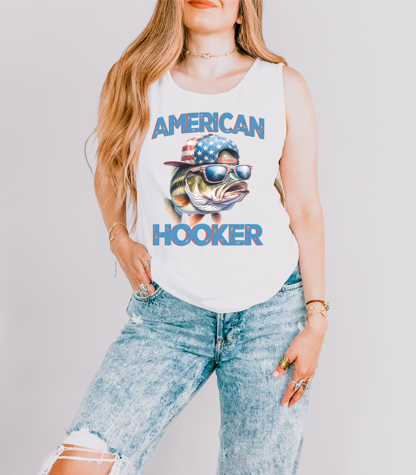 American Bass Tank Top